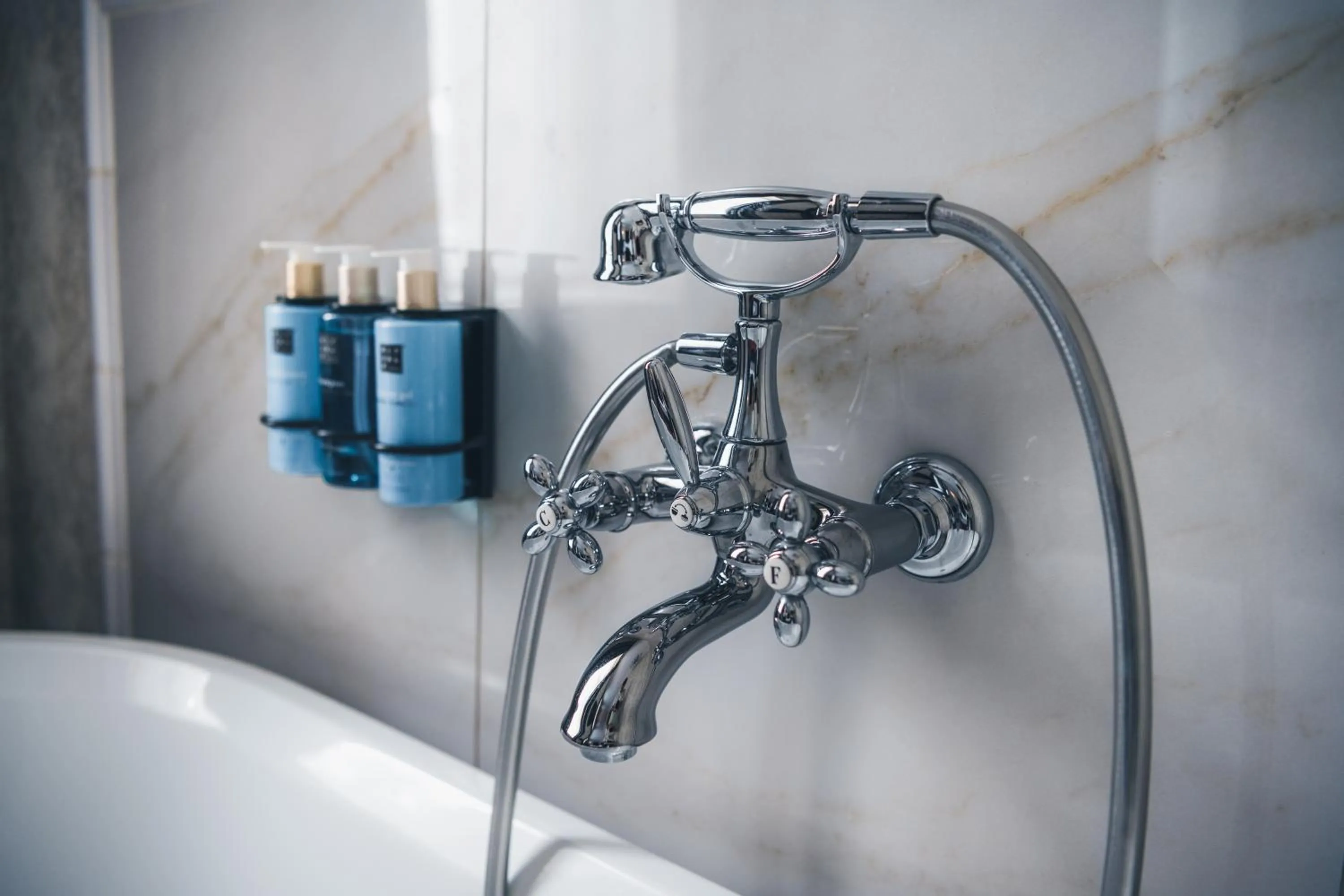 Bath in Mystery Hotel Budapest, Preferred Hotels & Resorts