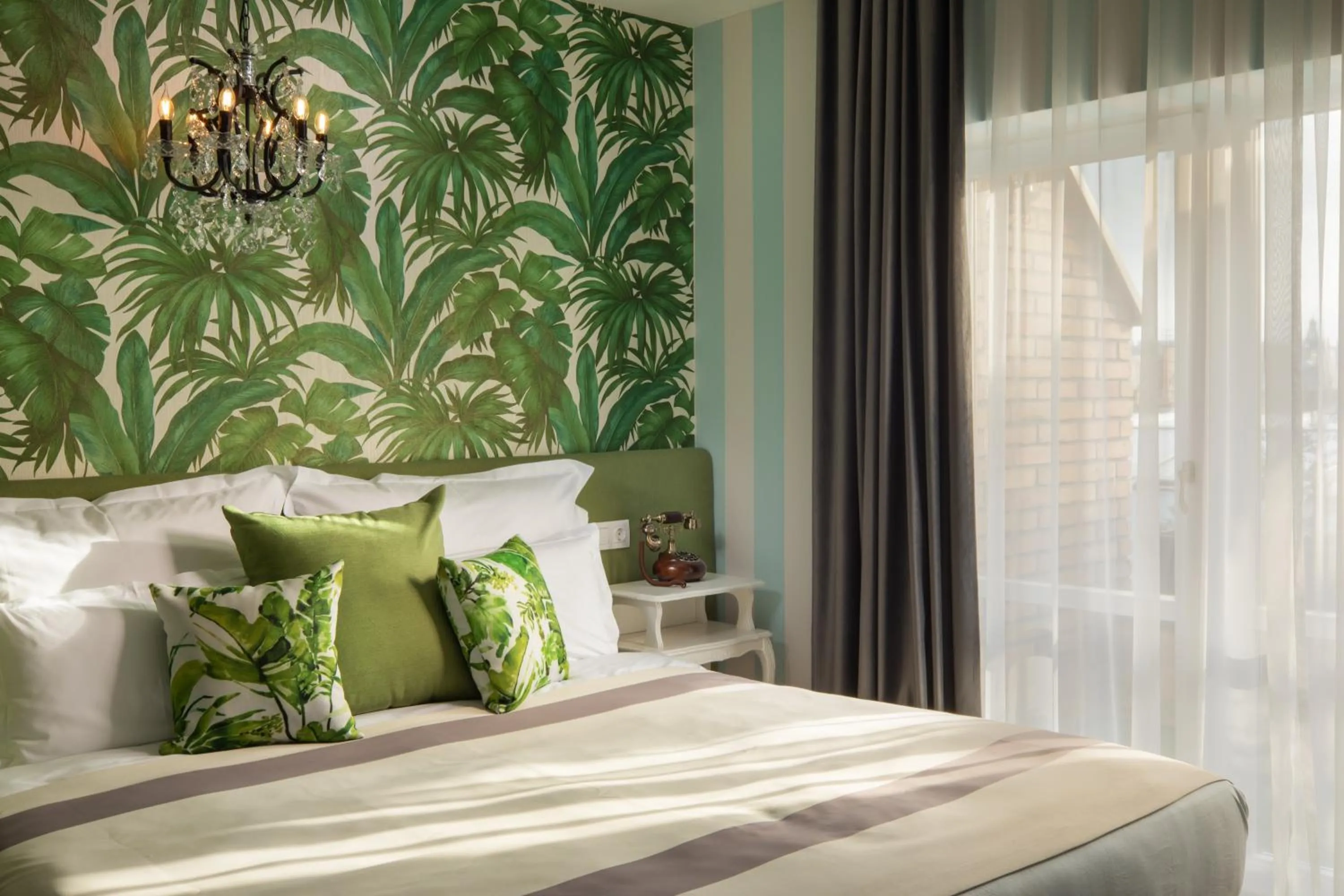 Bed in Mystery Hotel Budapest, Preferred Hotels & Resorts