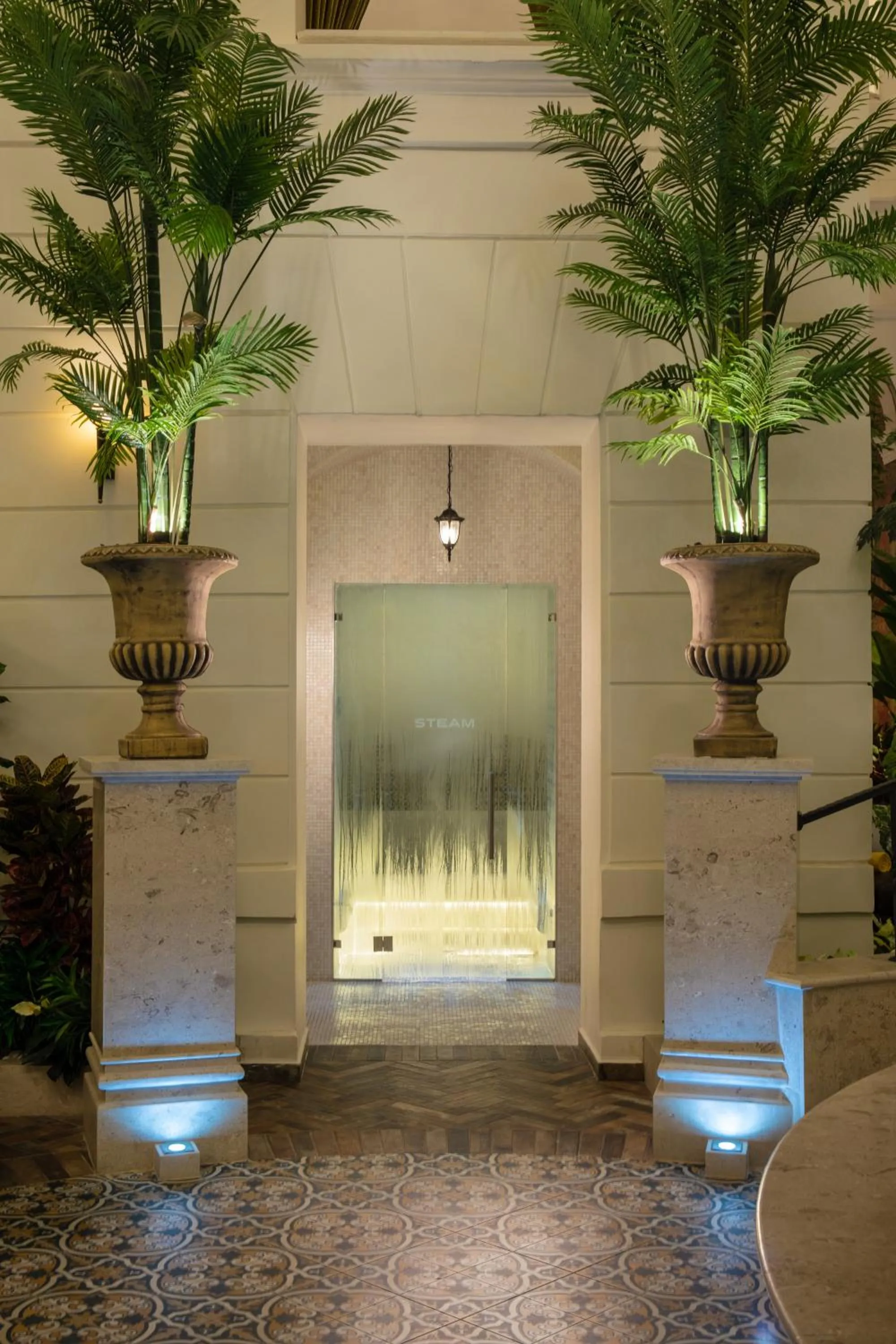 Steam room in Mystery Hotel Budapest, Preferred Hotels & Resorts