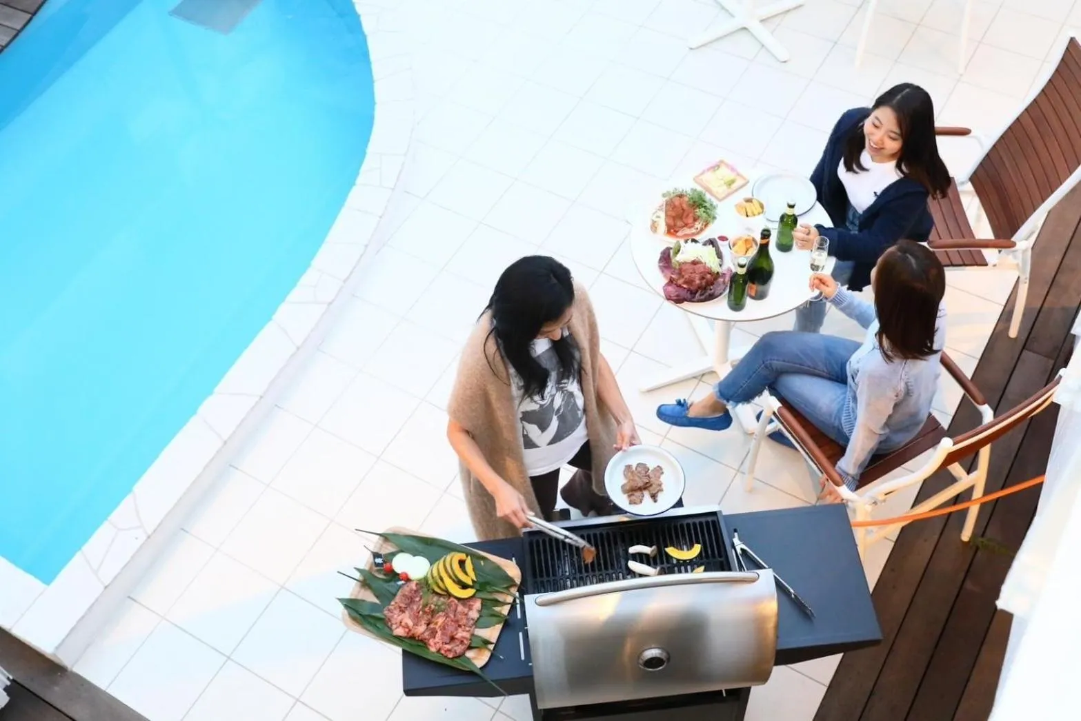Seating area in KIYAZA RESORT Kamakura