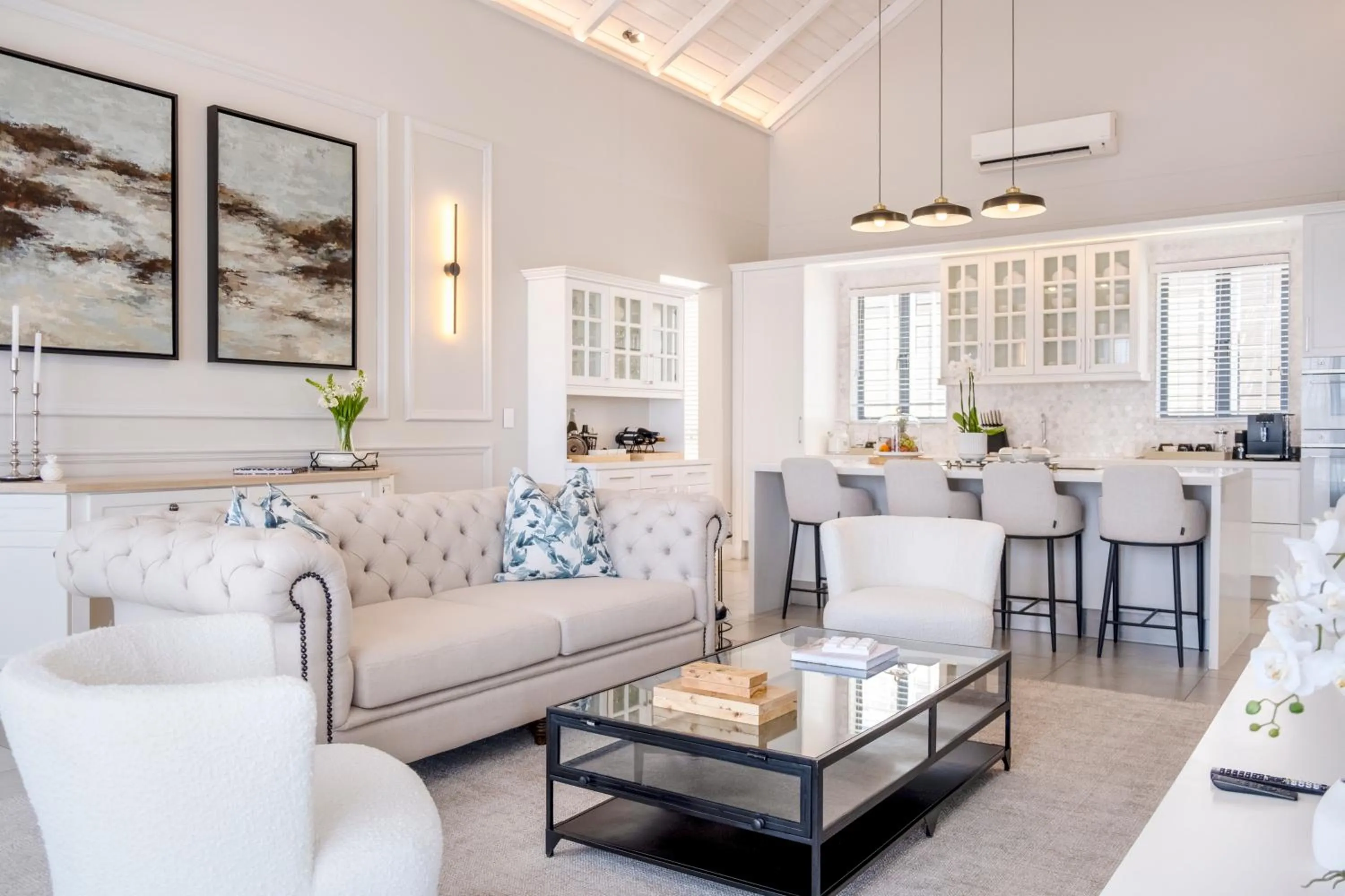 Living room in The Weinberg Windhoek