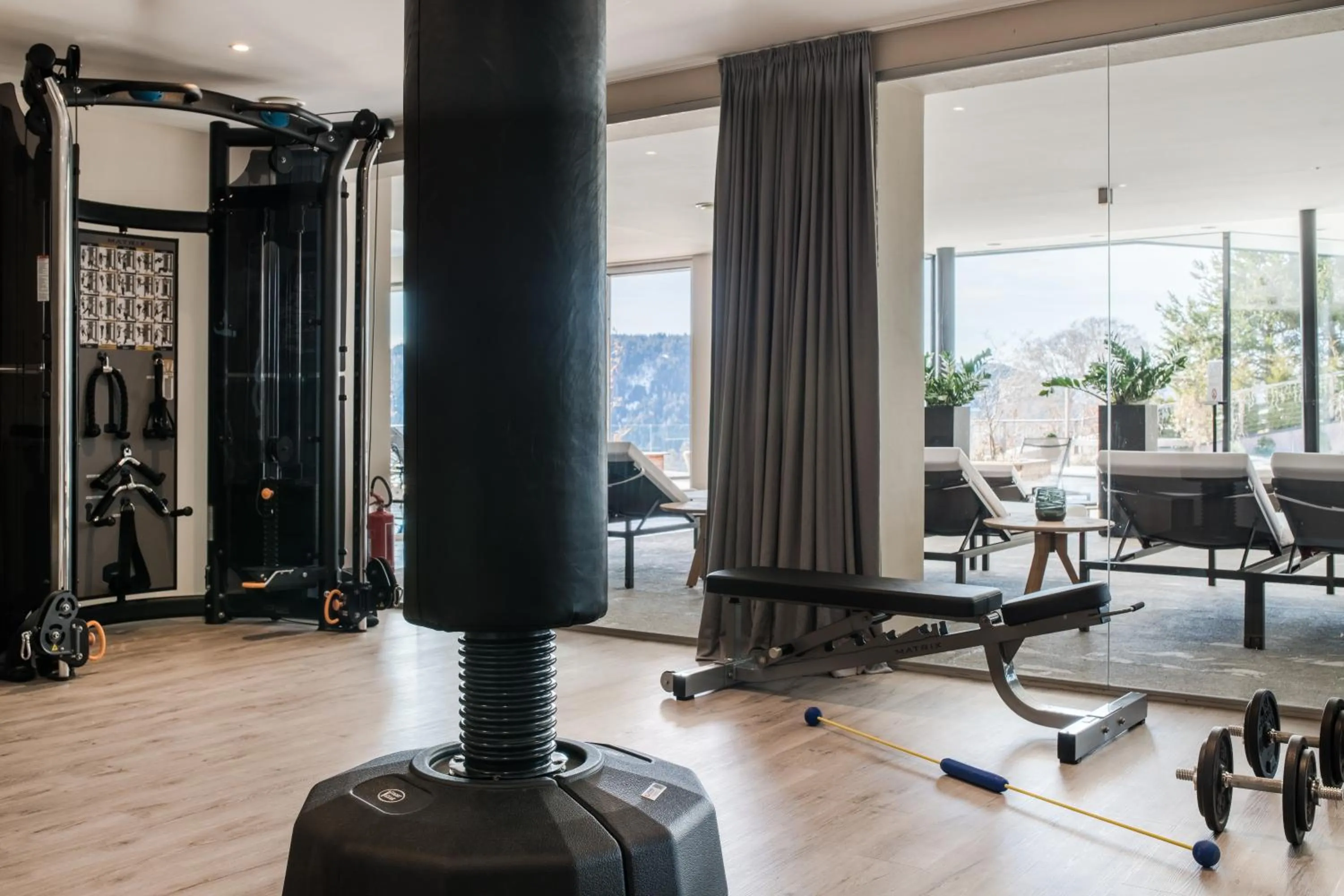 Fitness centre/facilities in Hotel Hirzer 2781