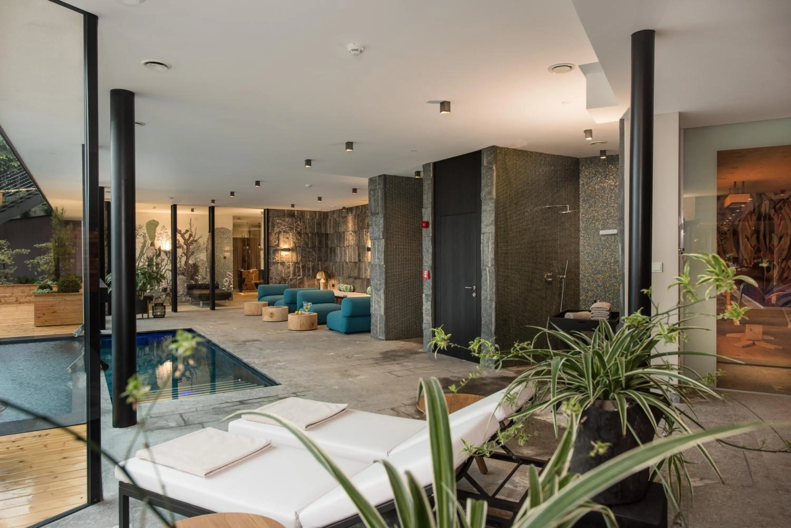 Spa and wellness centre/facilities in Hotel Hirzer 2781