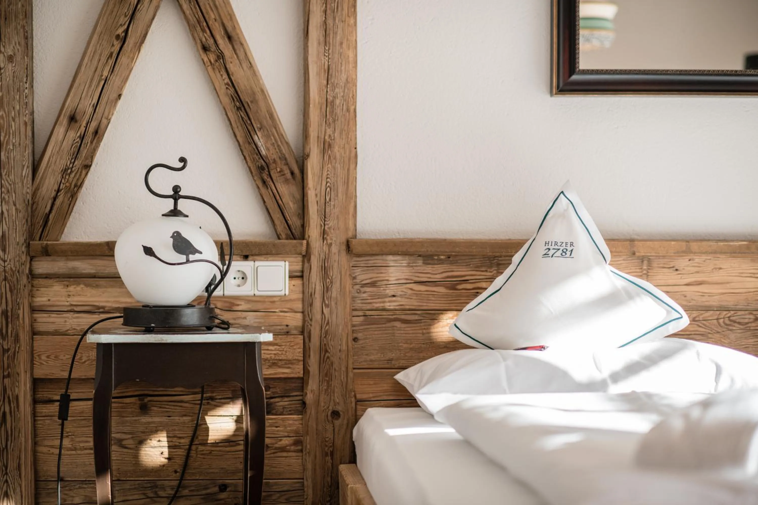 Photo of the whole room, Bed in Hotel Hirzer 2781