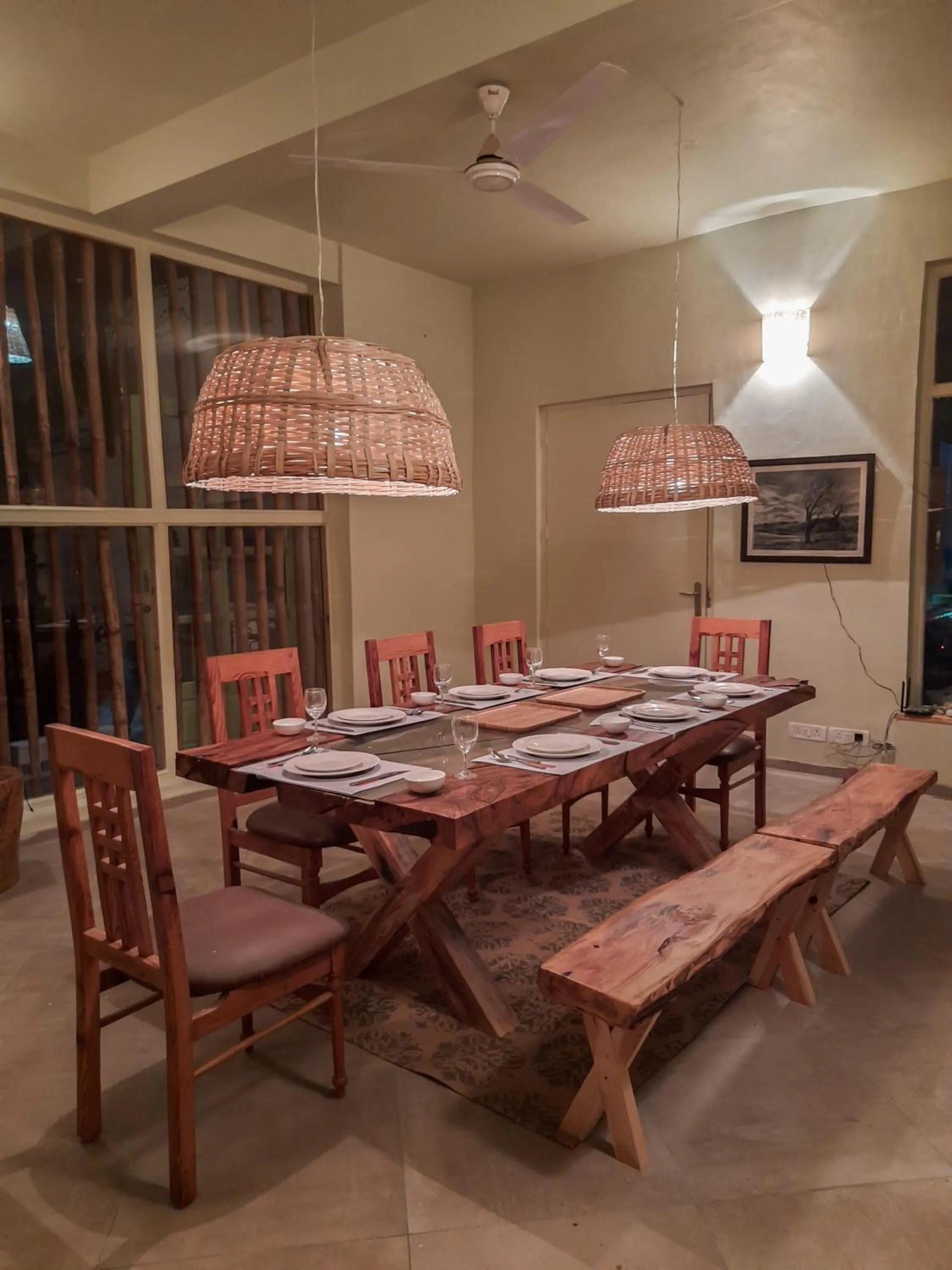 Dining area in Seclude Palampur