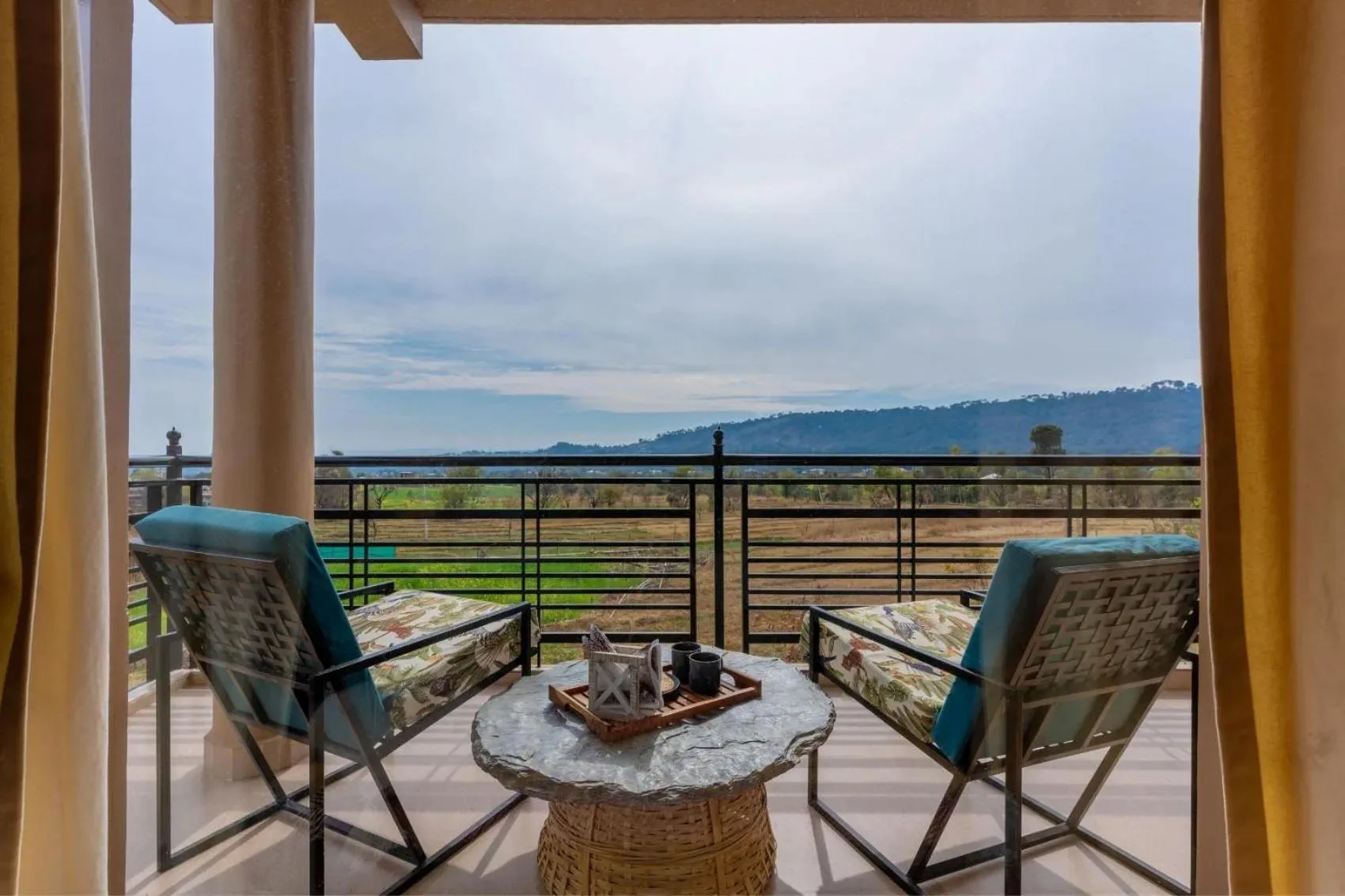 View (from property/room) in Seclude Palampur