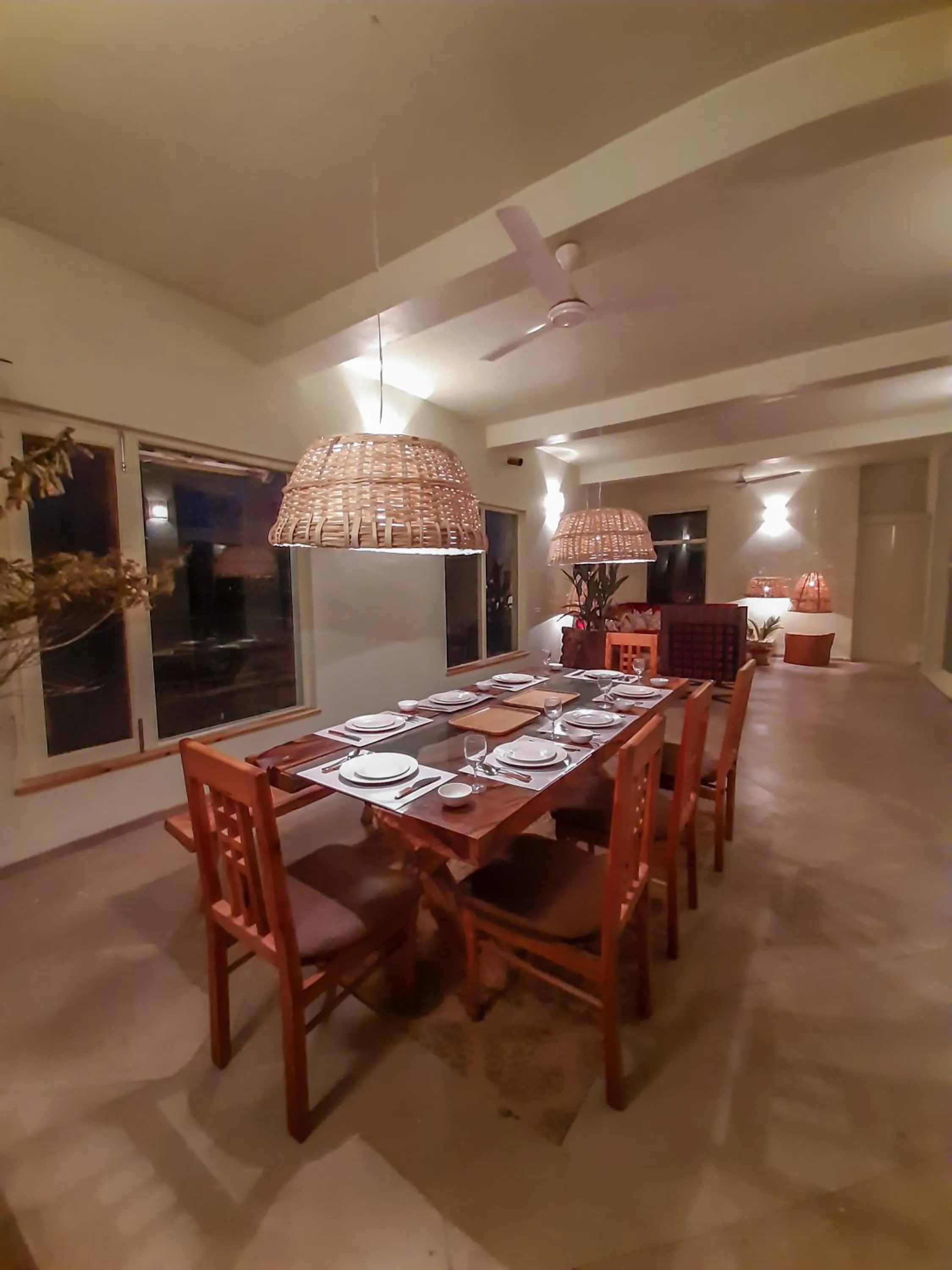 Dining area in Seclude Palampur