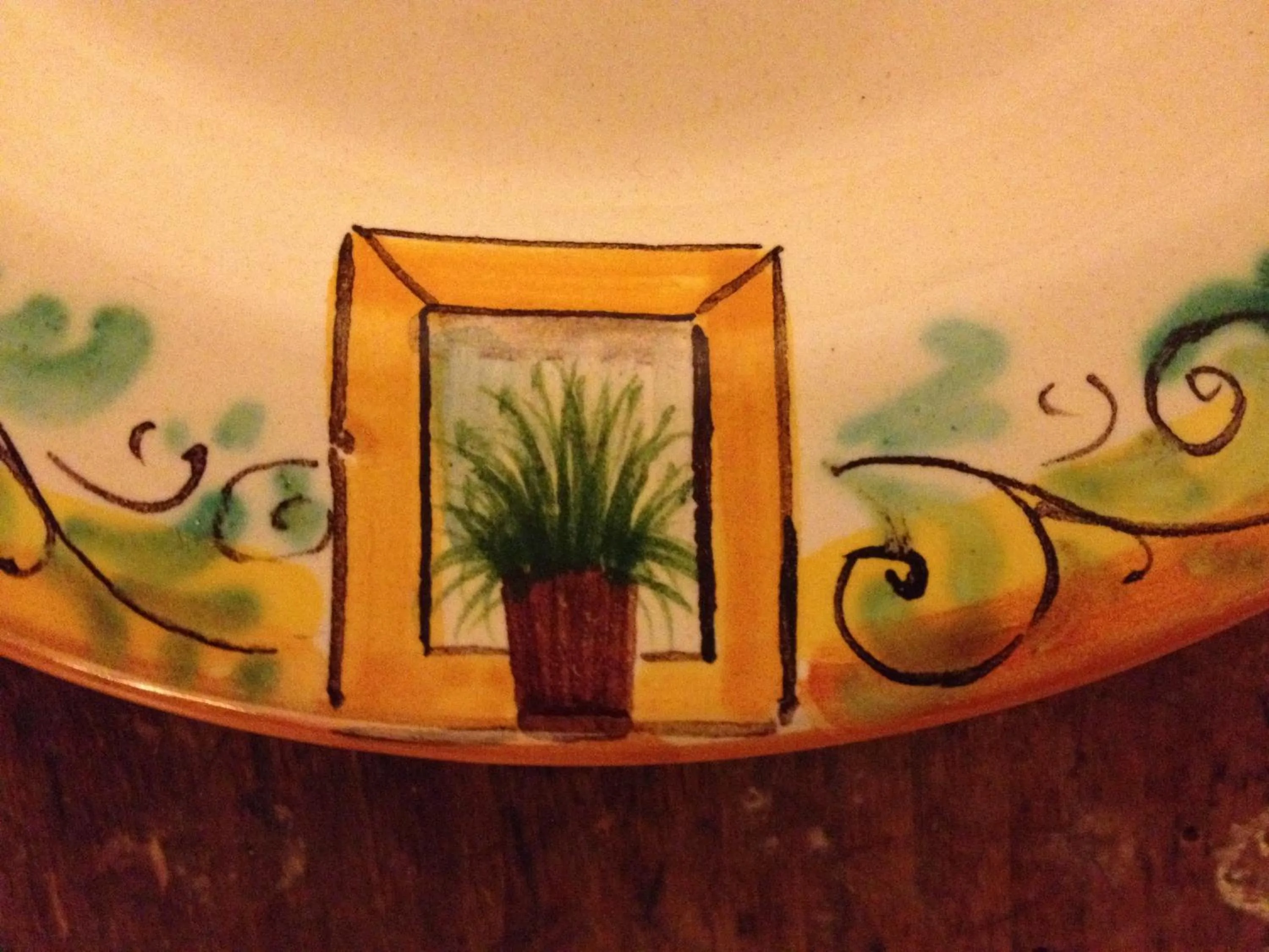 Decorative detail in B&B Case a San Matteo