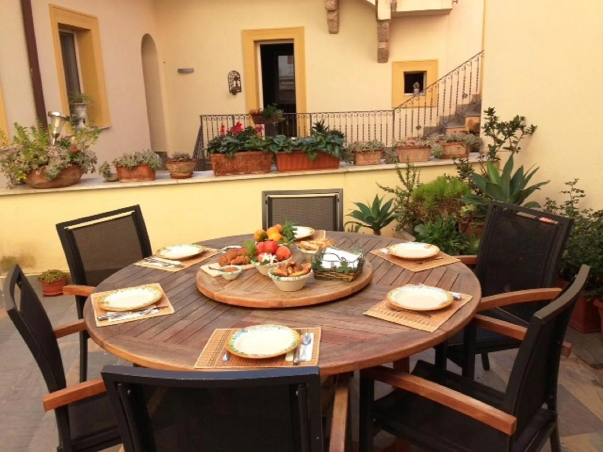 Balcony/Terrace in B&B Case a San Matteo