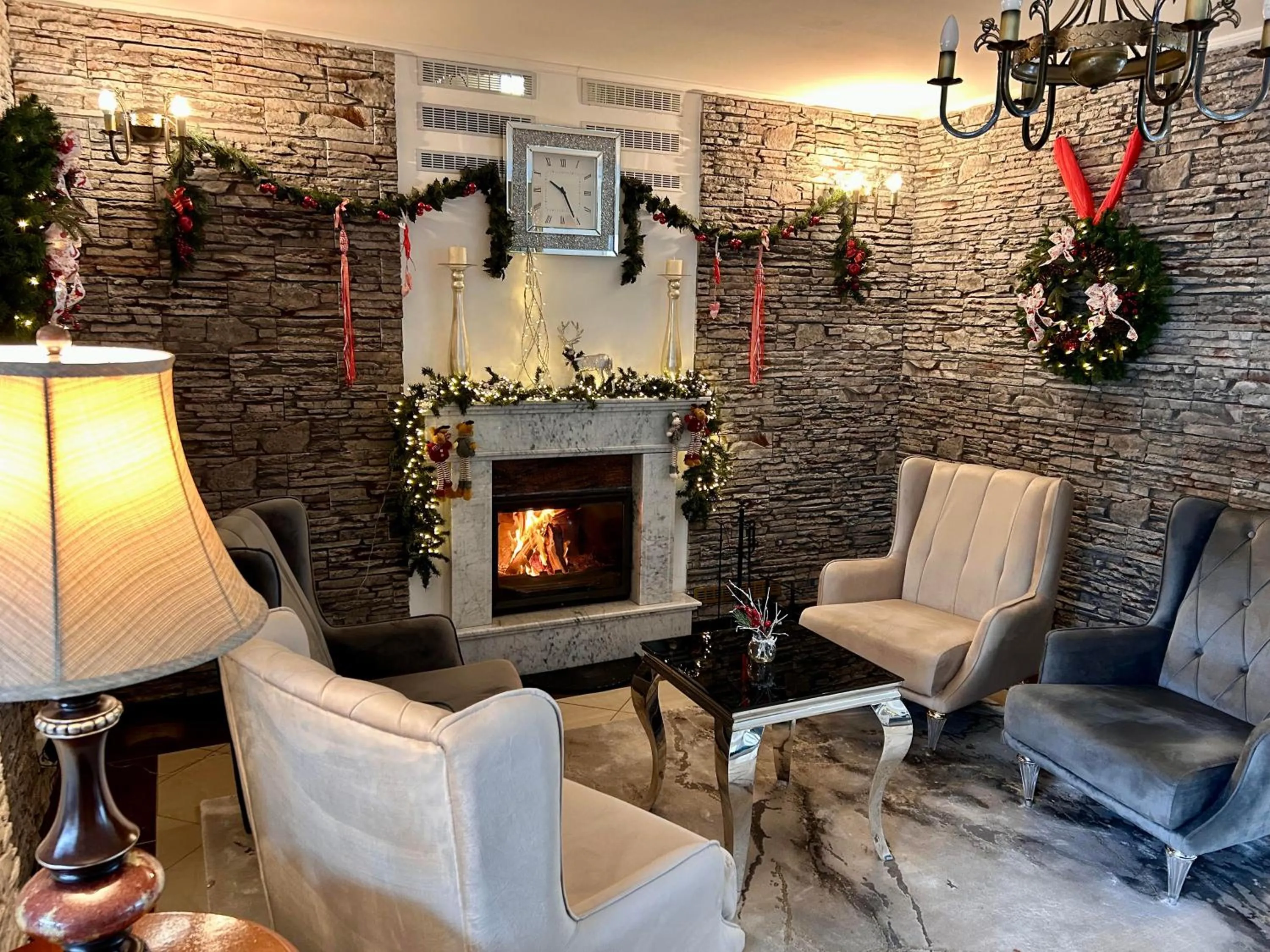 Lobby or reception in Calimbra Wellness Hotel Superior