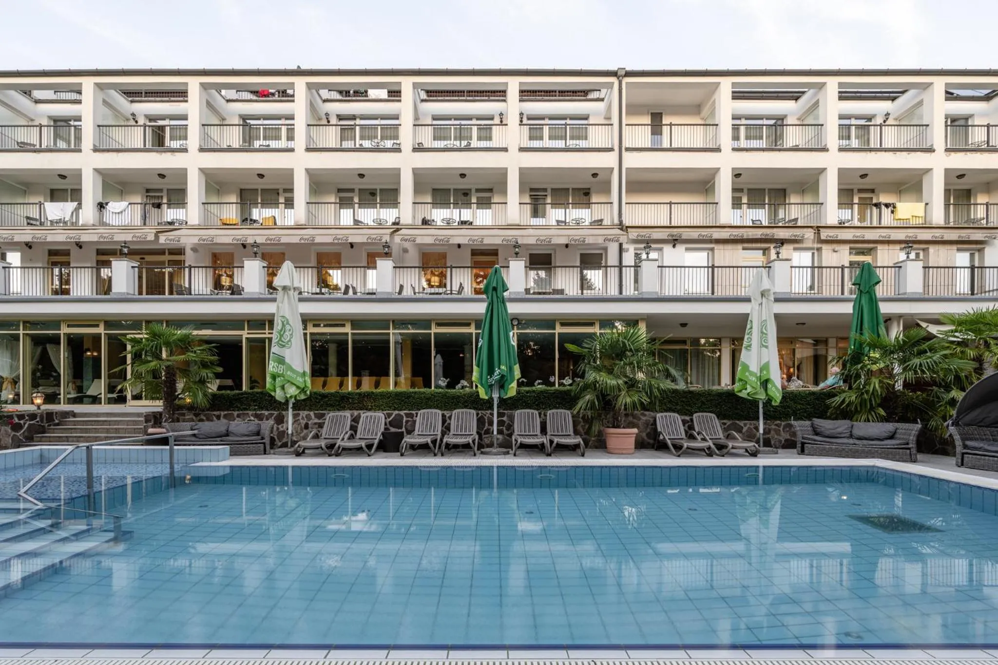 Swimming pool in Calimbra Wellness Hotel Superior