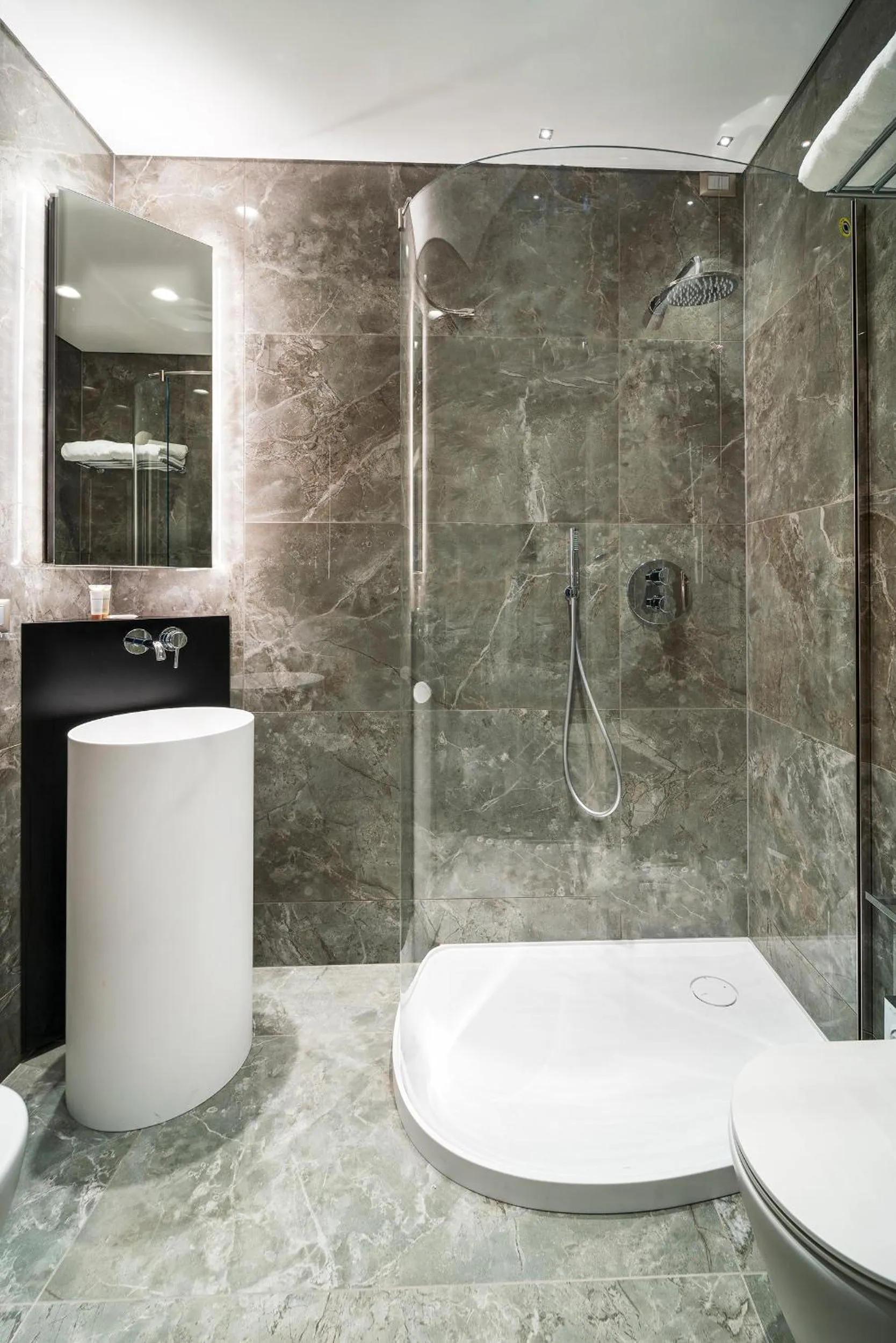 Bathroom in Hotel Doriguzzi