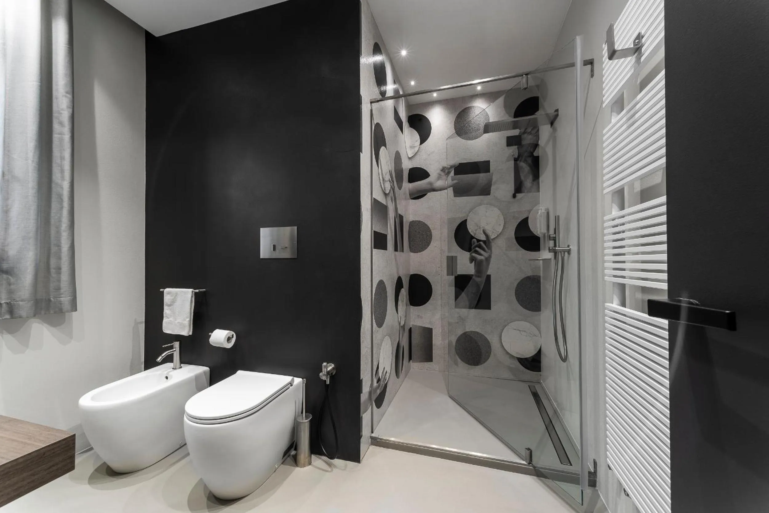 Bathroom in Hotel Doriguzzi