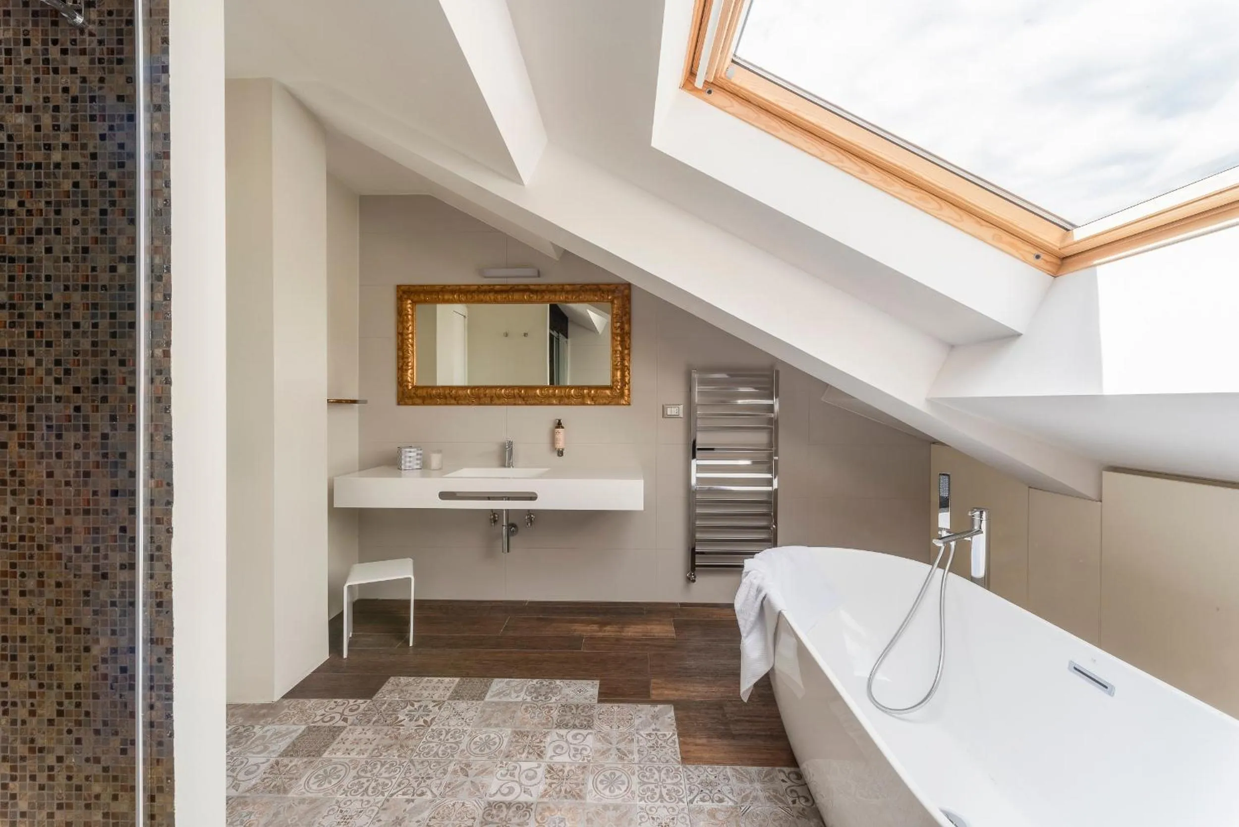 Bathroom in Hotel Doriguzzi