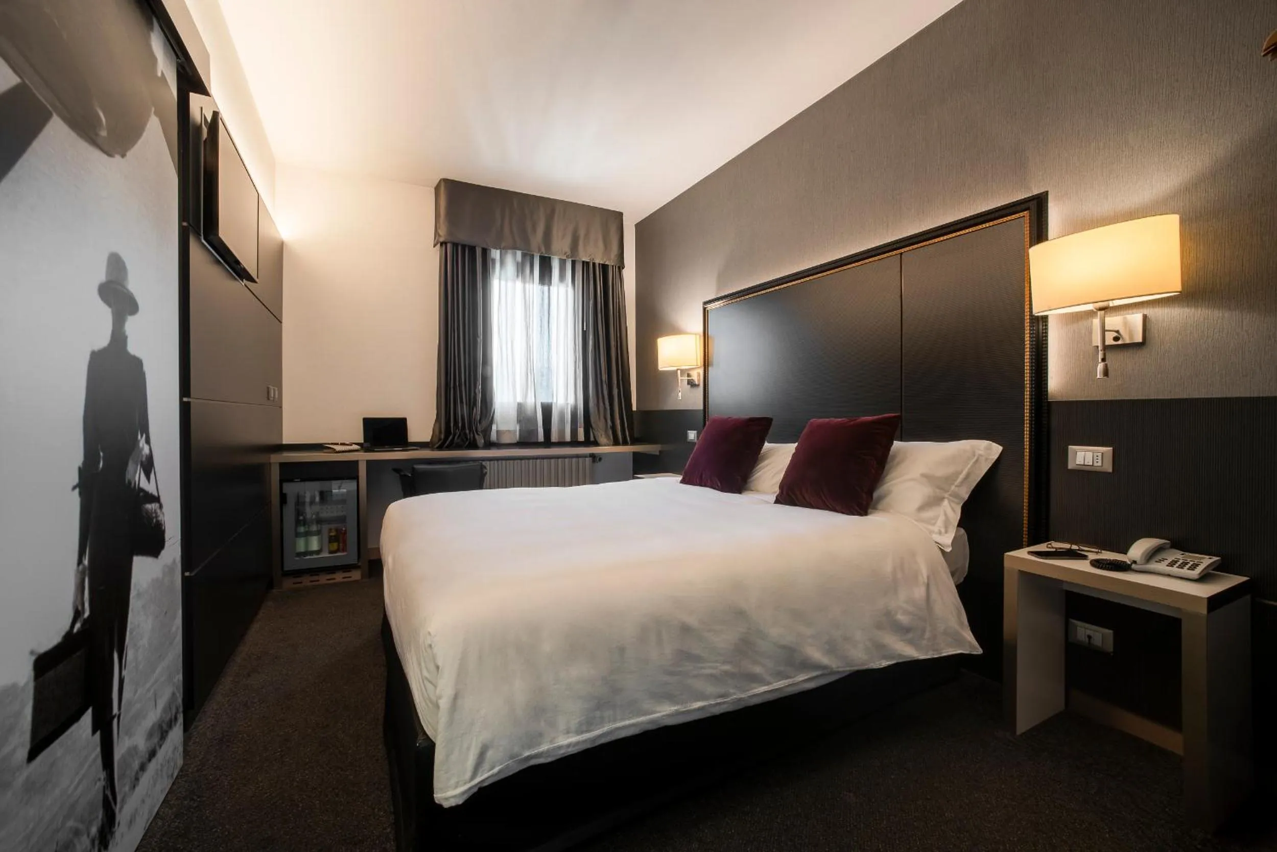 Bedroom, Bed in Hotel Doriguzzi