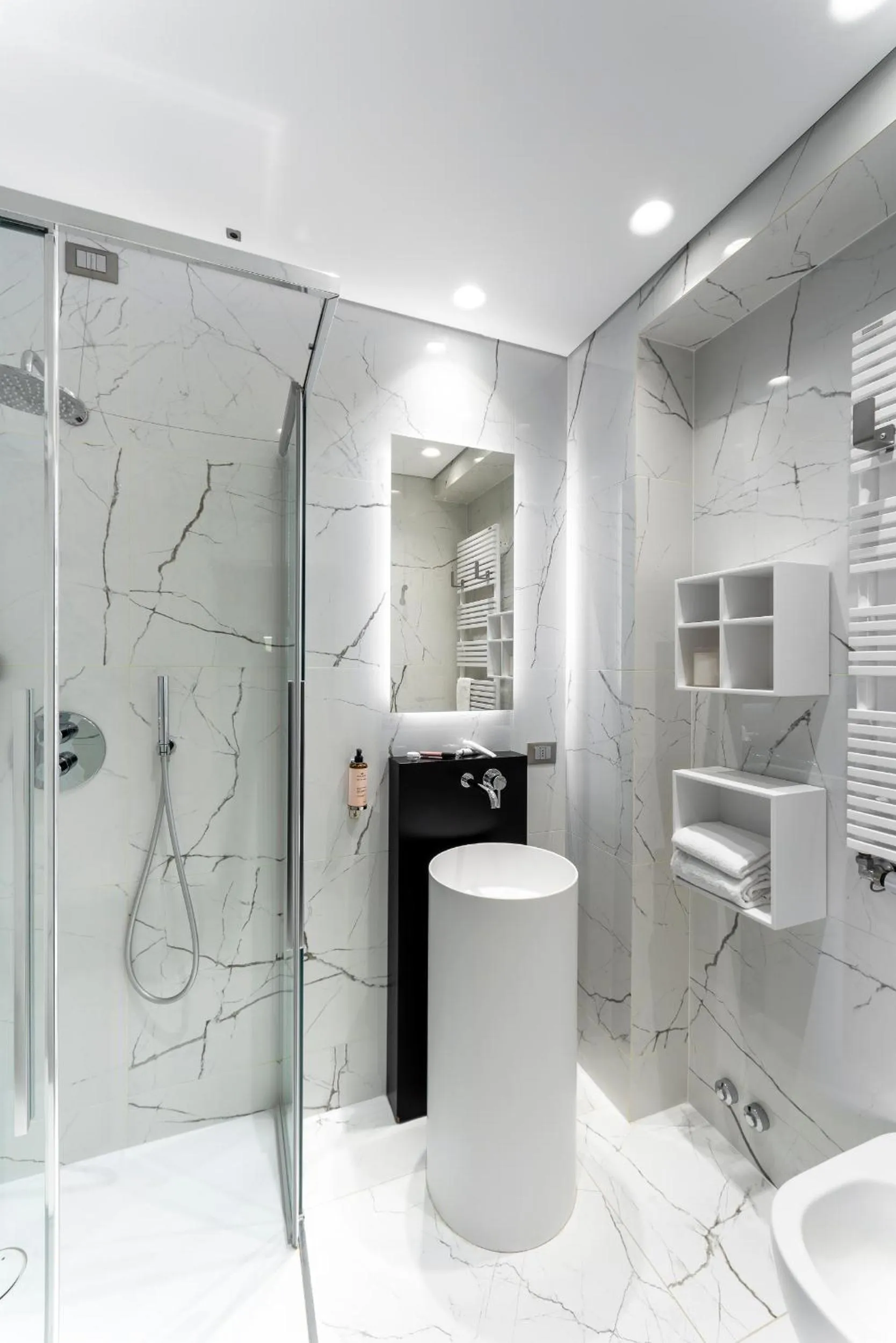 Bathroom in Hotel Doriguzzi