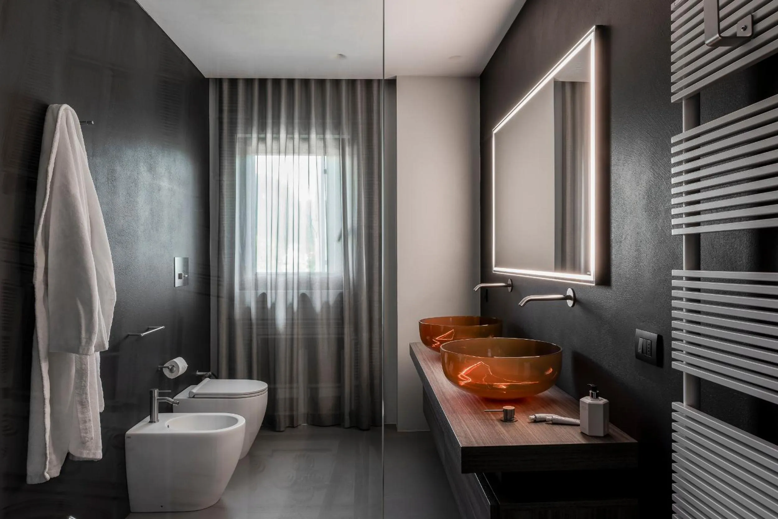 Bathroom in Hotel Doriguzzi