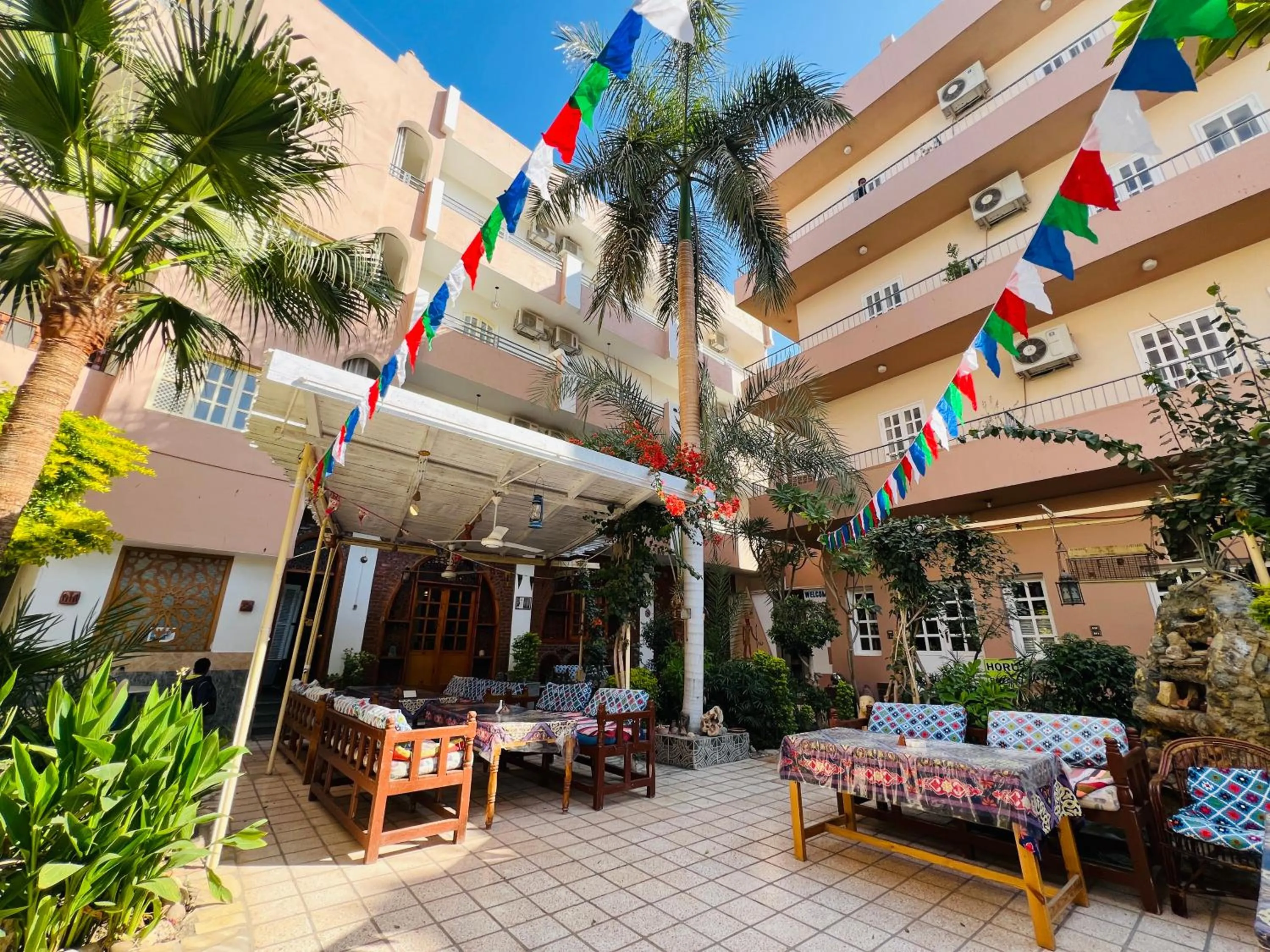 Property building in Amon Hotel