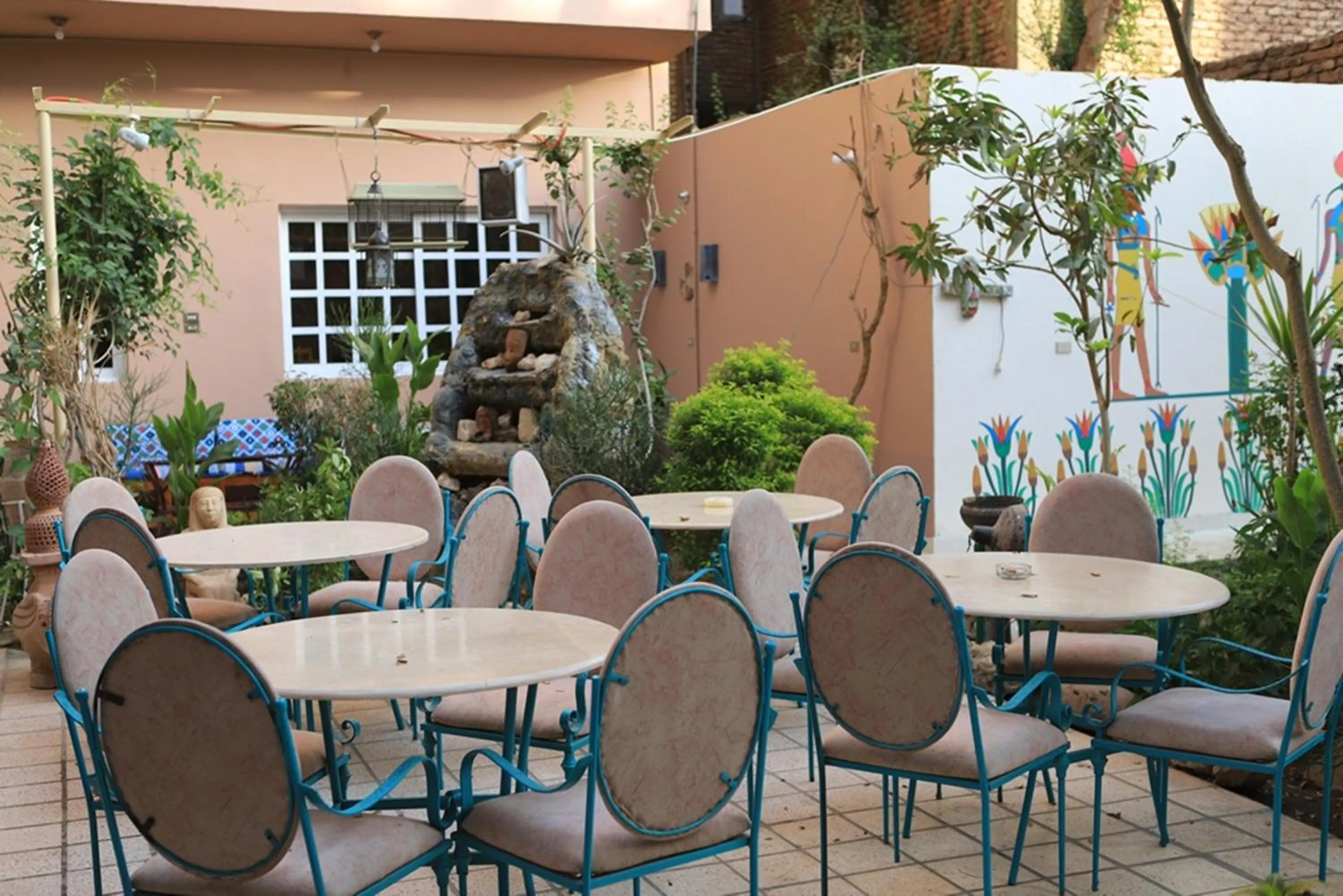 Garden view in Amon Hotel