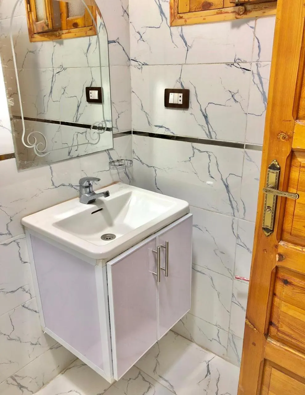 Bathroom in Amon Hotel