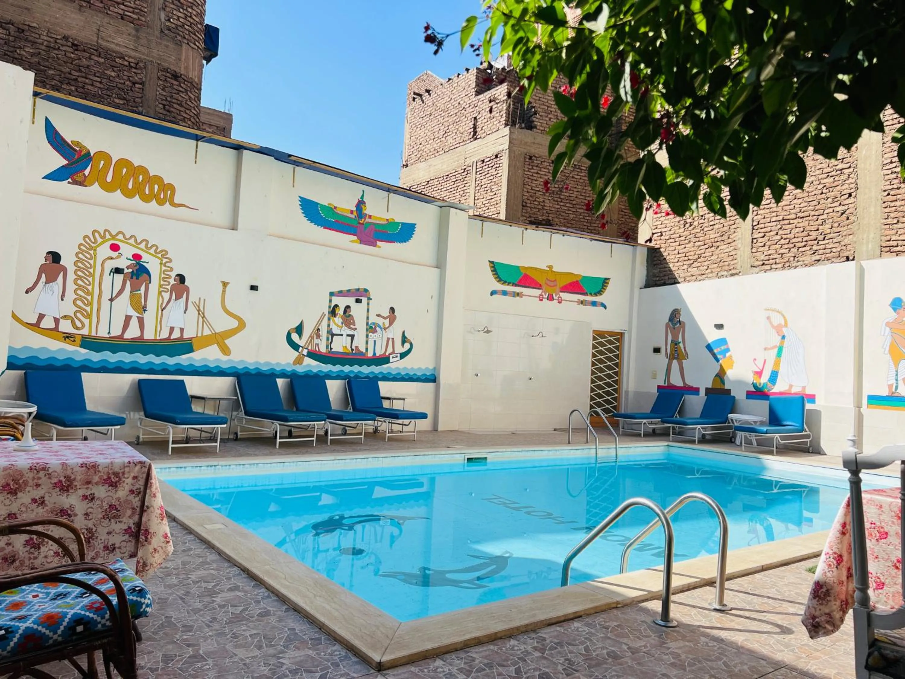Swimming pool in Amon Hotel