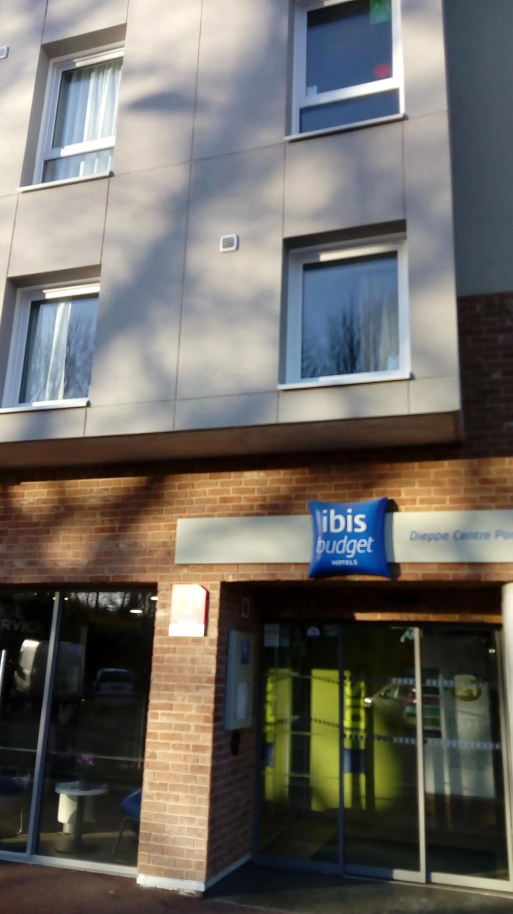 City view in ibis budget Dieppe Centre Port