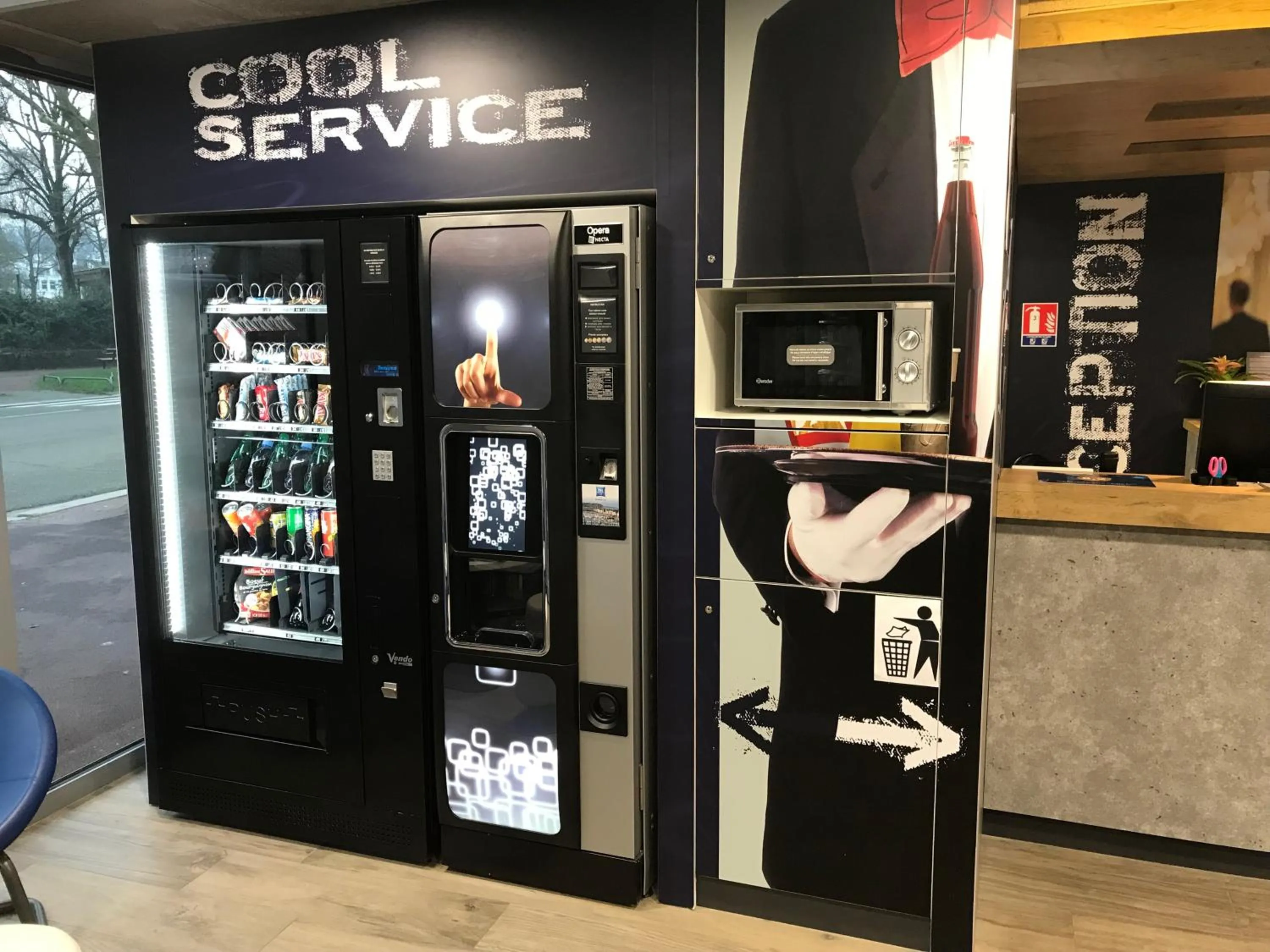 Non alcoholic drinks in ibis budget Dieppe Centre Port