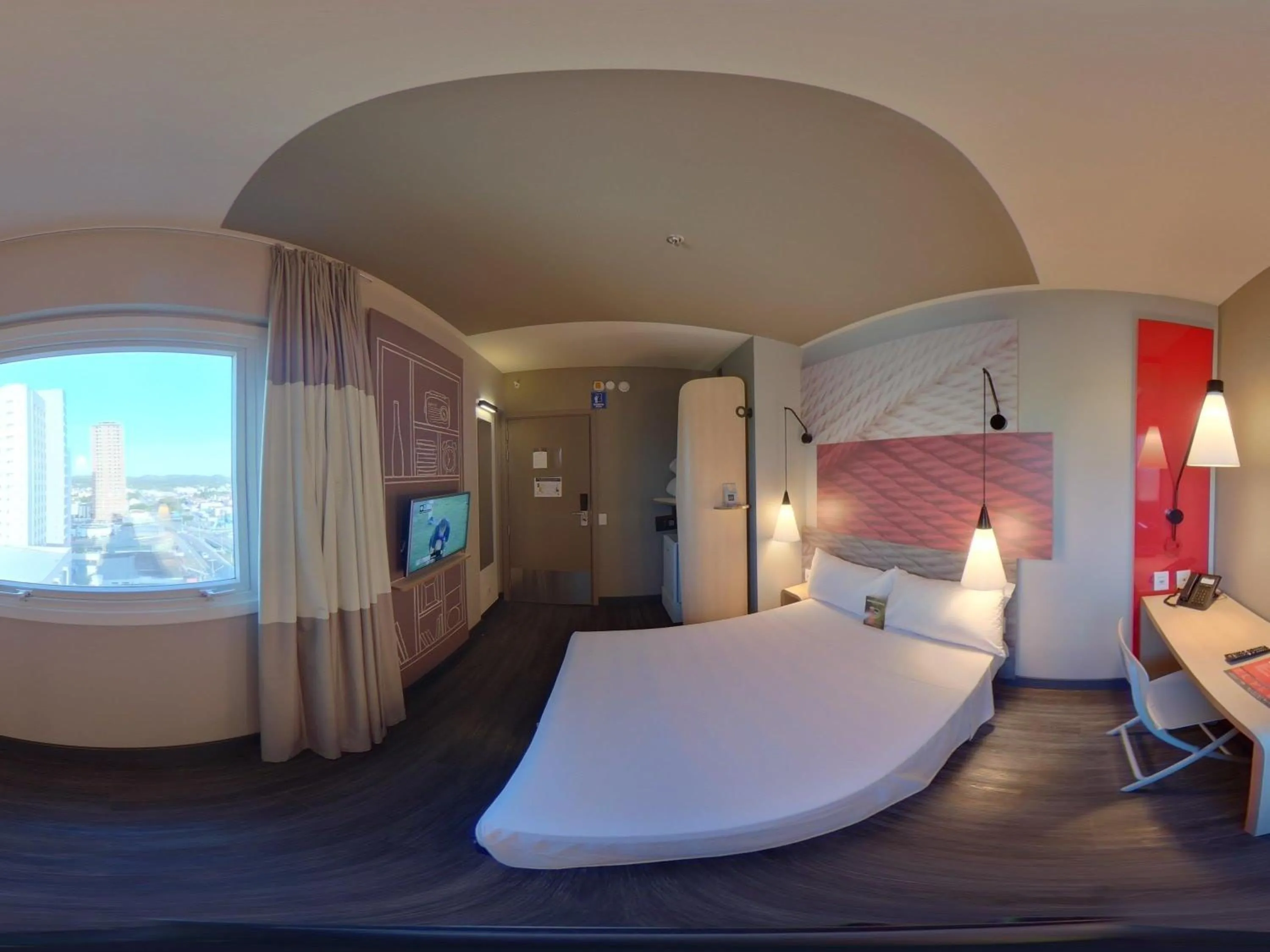 Bedroom, Bed in ibis Natal