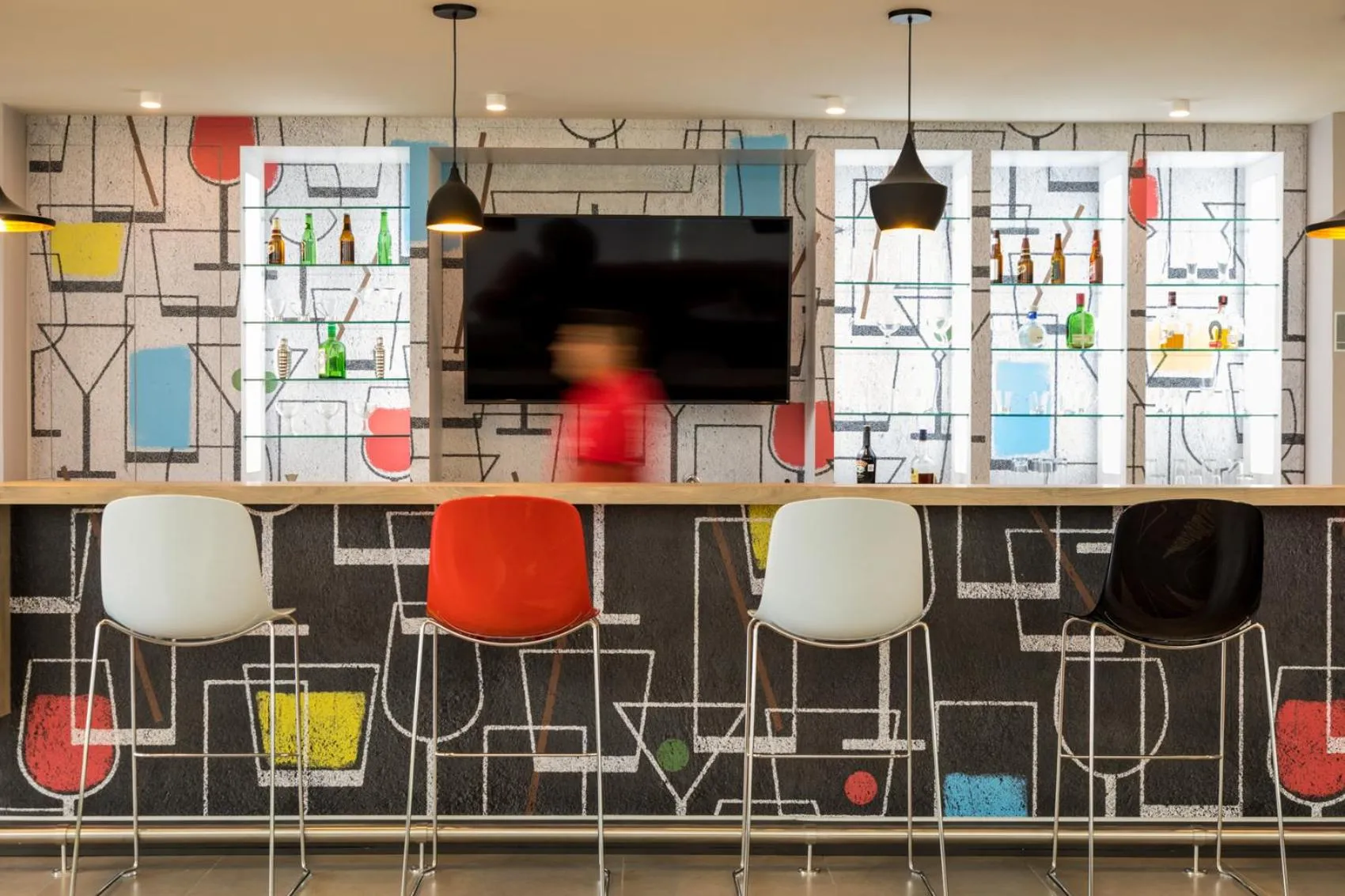 Lounge or bar in Ibis Mazatlan Marina