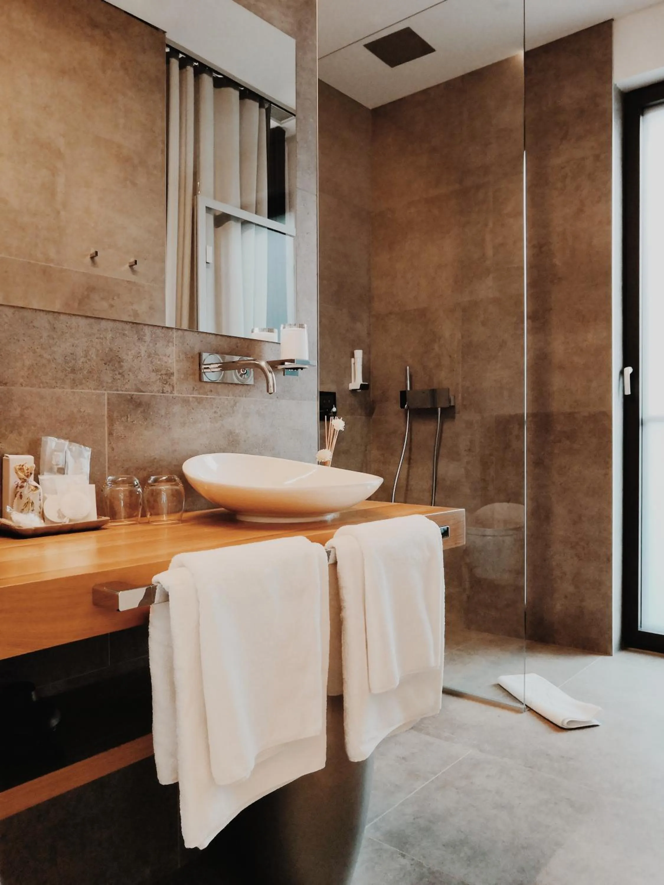 Shower in Sky Beach Aparthotel