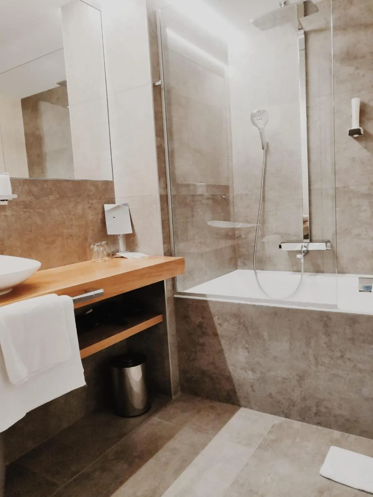 Shower in Sky Beach Aparthotel