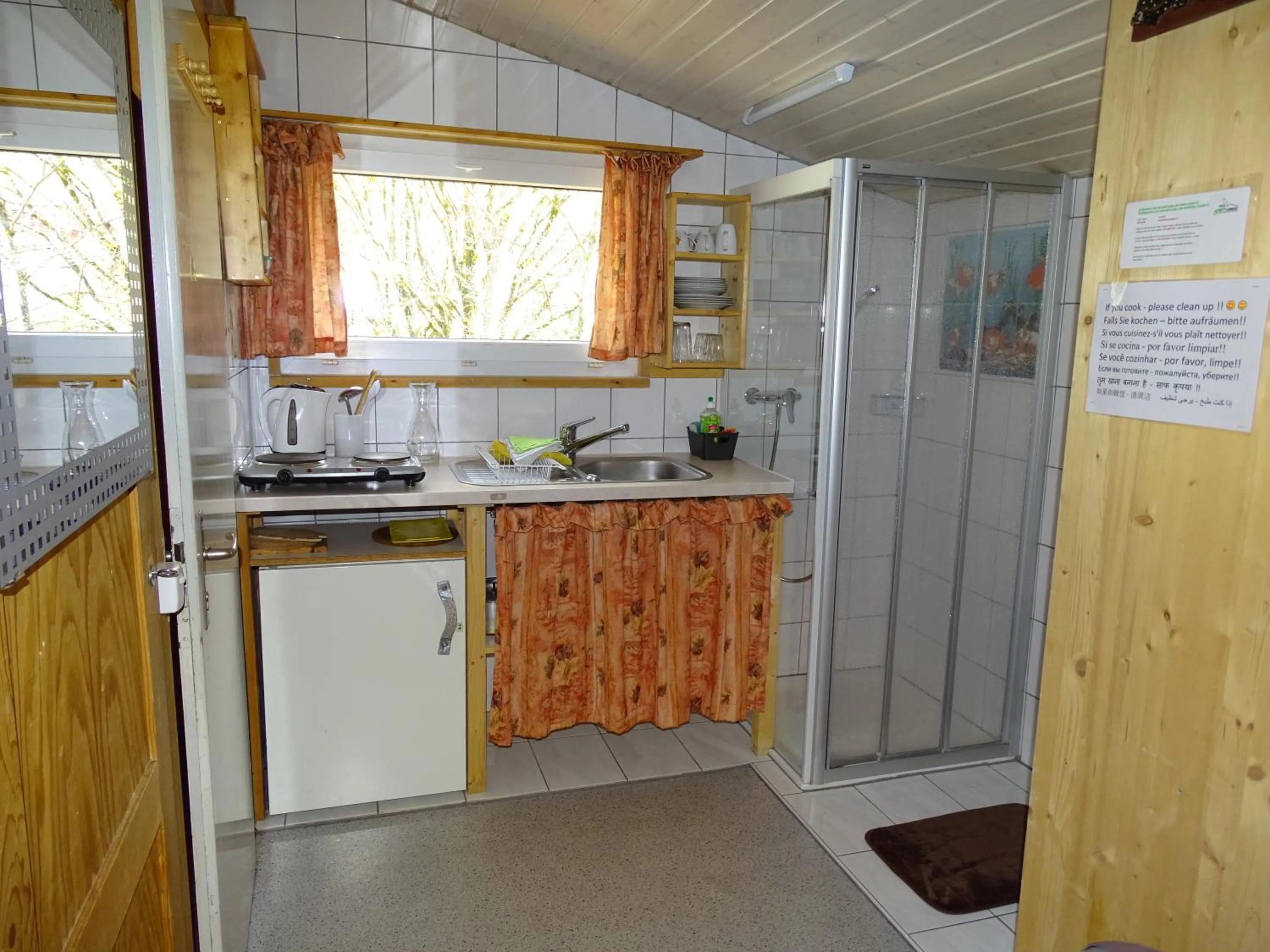 Bathroom in Free Spirit Lodge