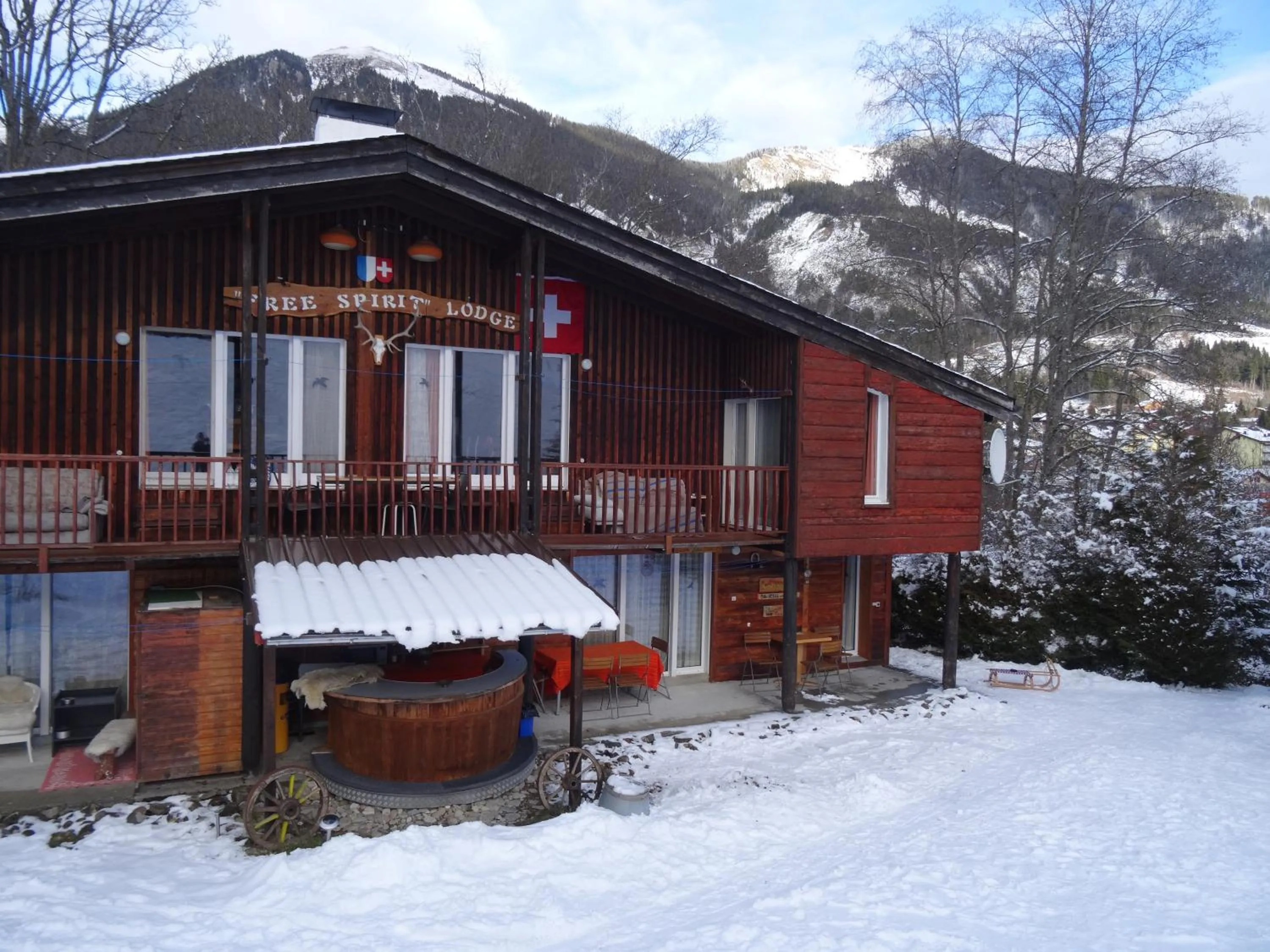 Property building in Free Spirit Lodge