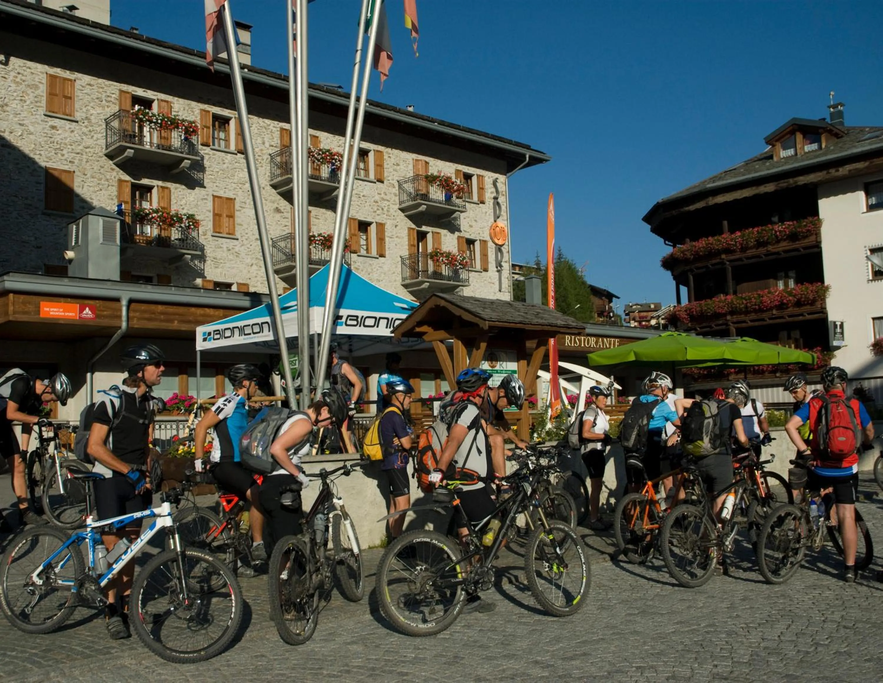 Facade/entrance in Hotel Sport