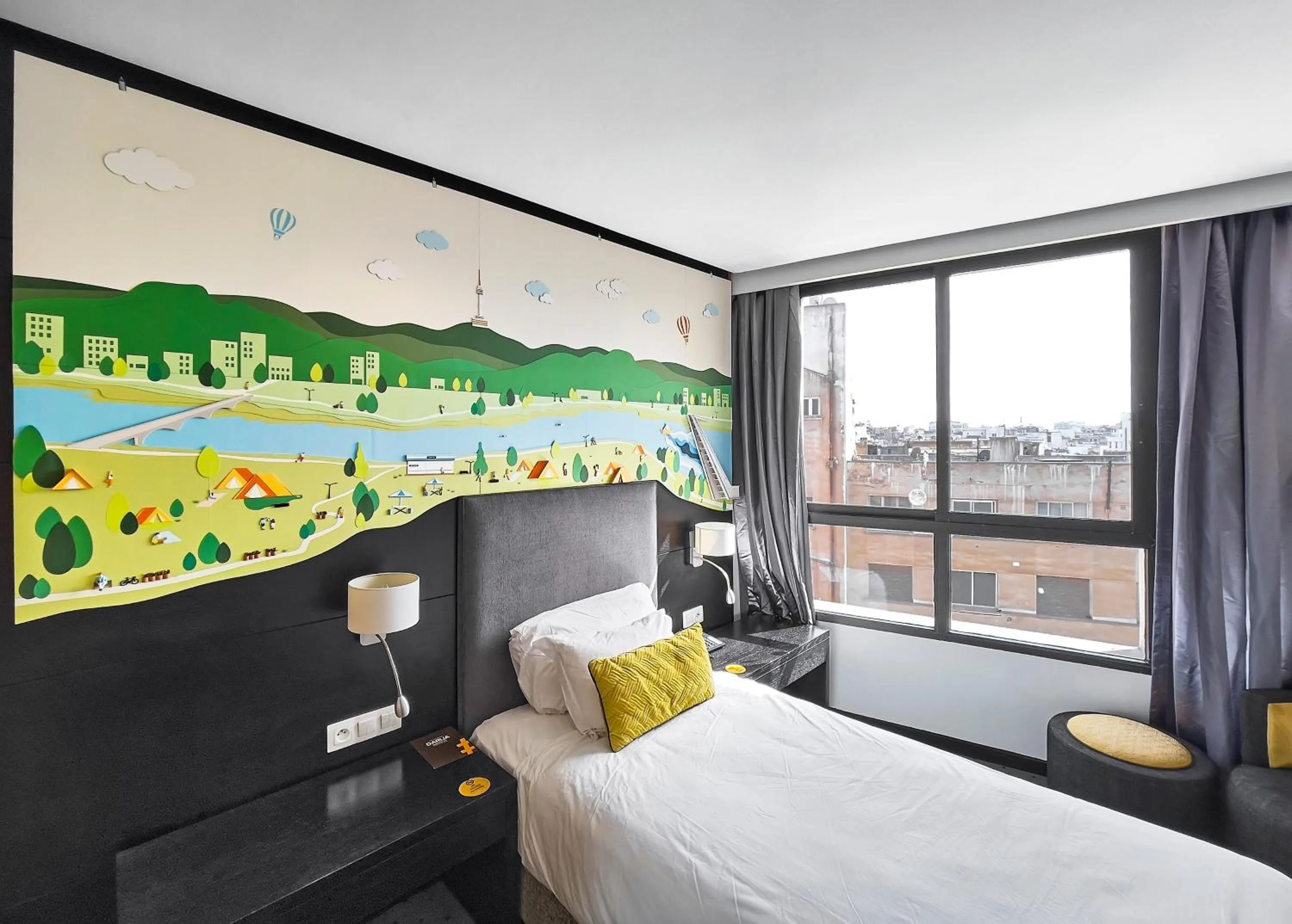 Photo of the whole room, Bed in ODYSSEE Boutique Hotel Casablanca