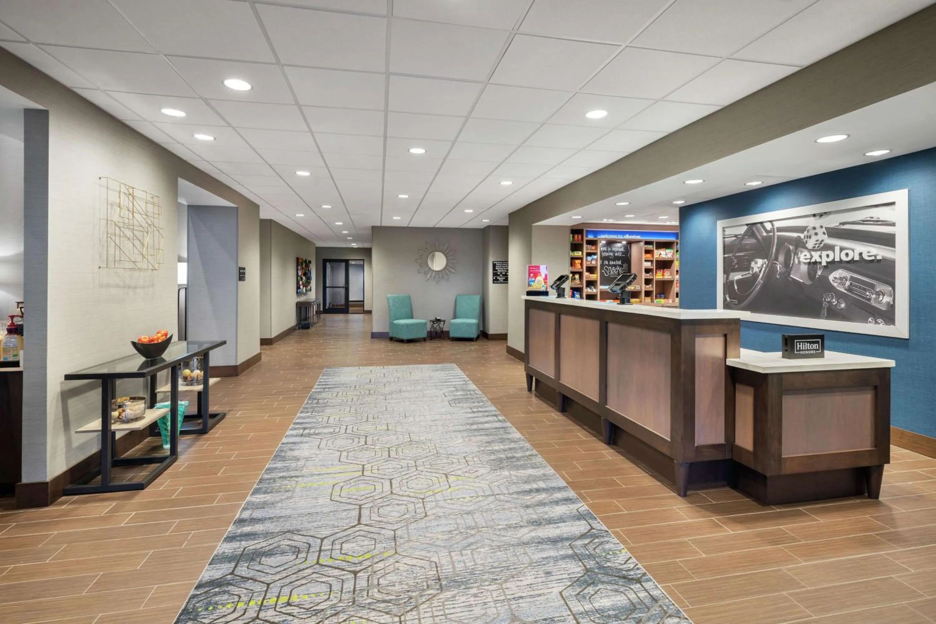 Lobby or reception in Hampton Inn Sikeston