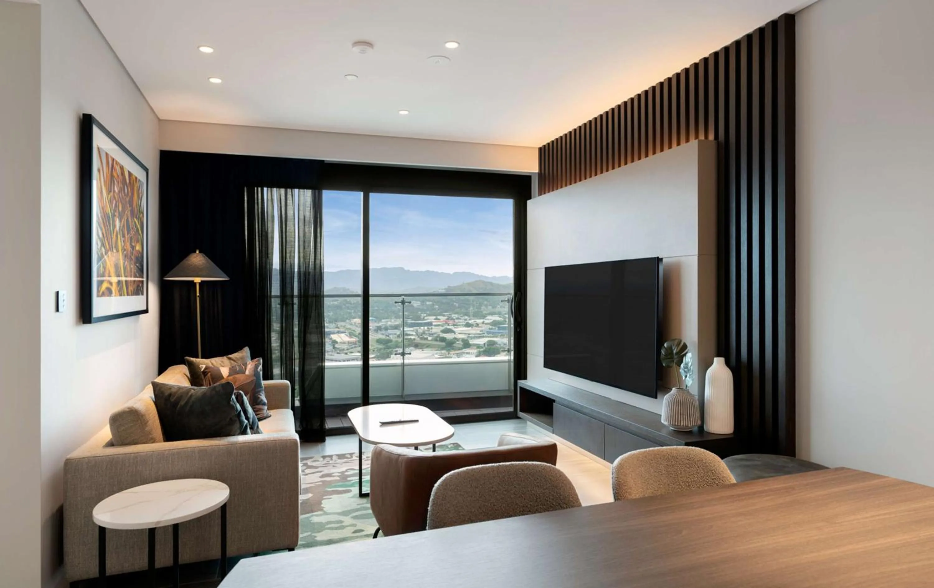 Living room in Hilton Port Moresby Hotel & Residences