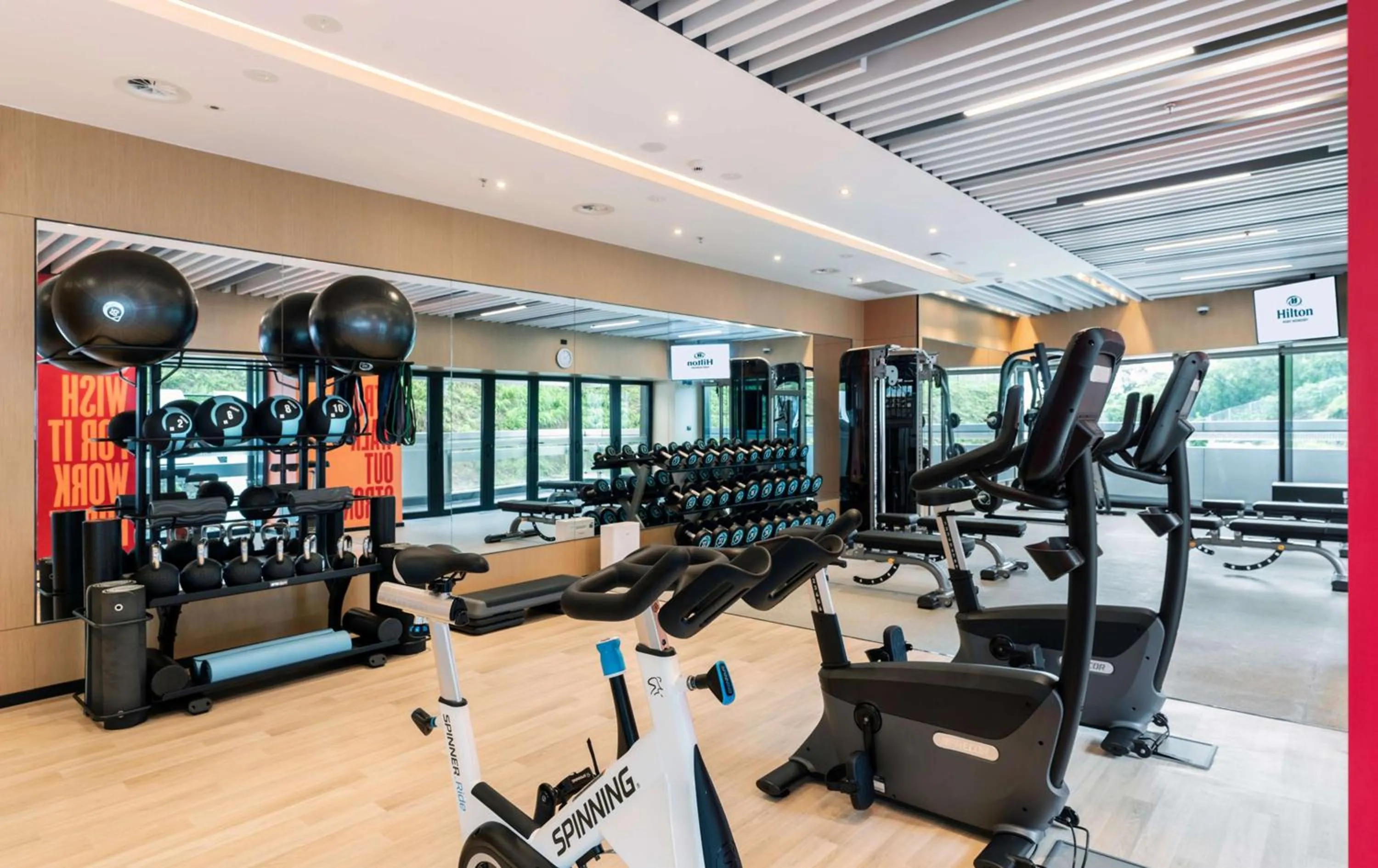 Fitness centre/facilities in Hilton Port Moresby Hotel & Residences