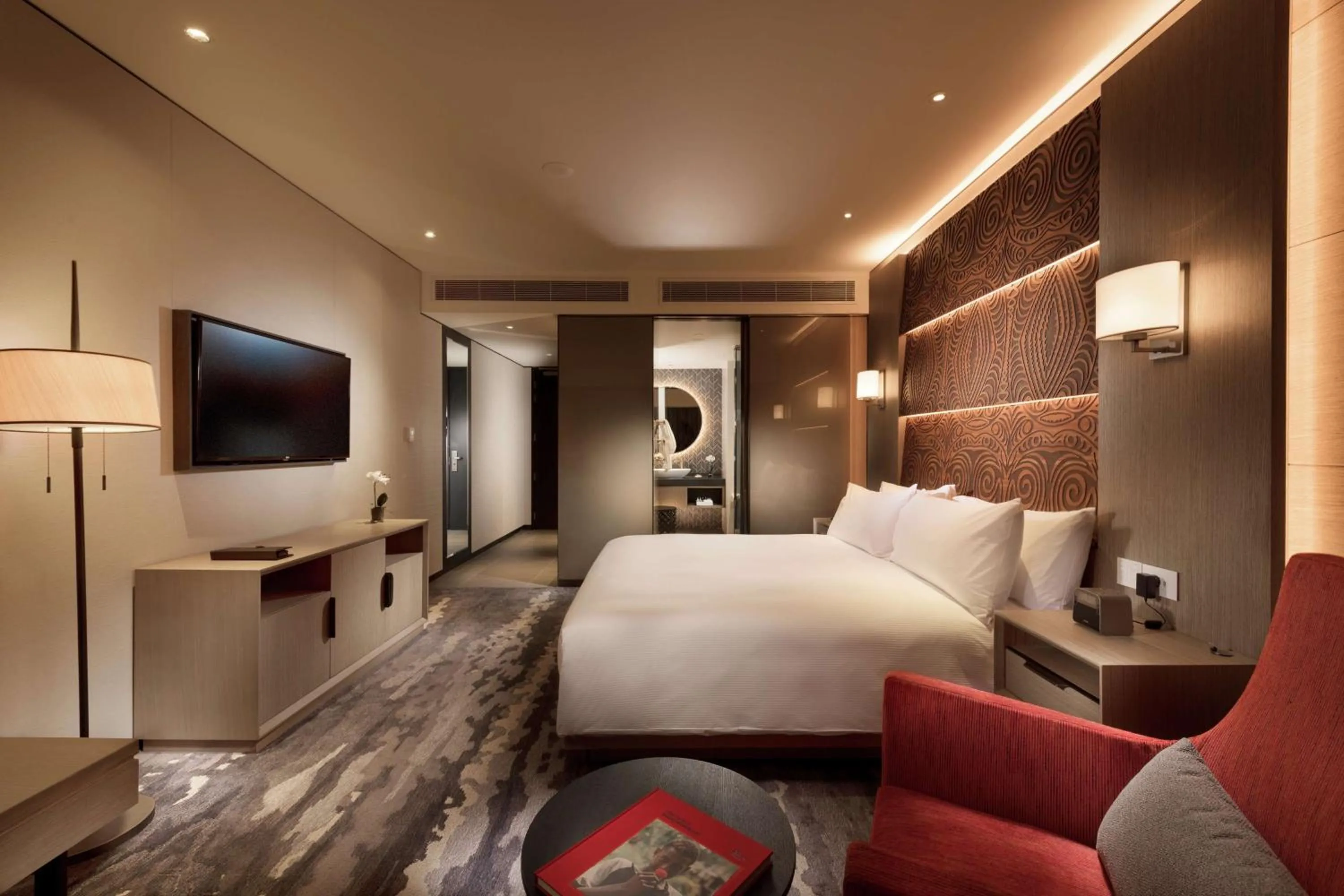 Bed in Hilton Port Moresby Hotel & Residences