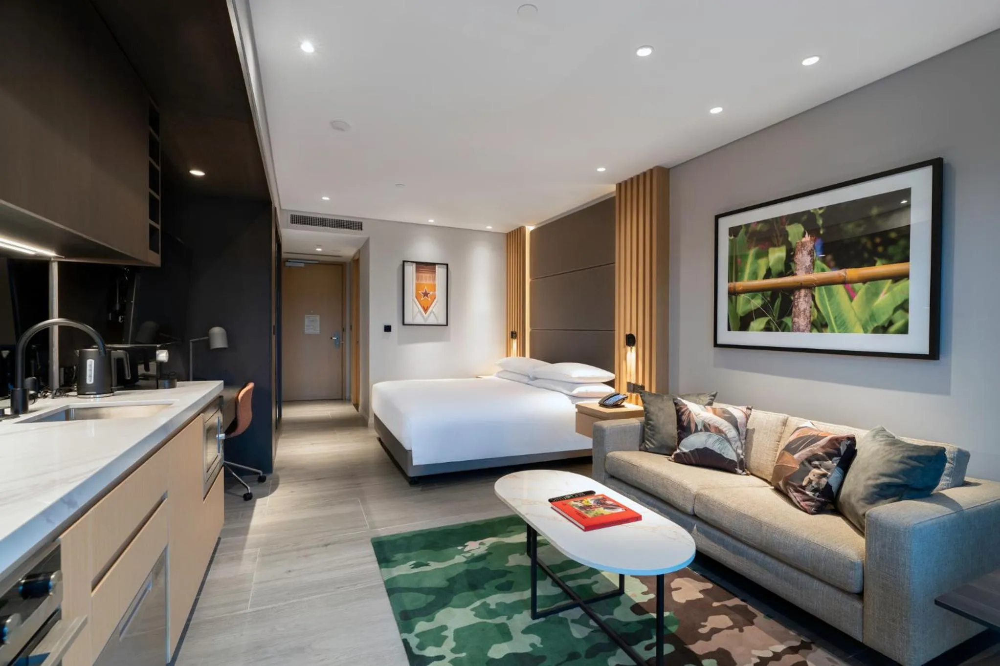 Living room in Hilton Port Moresby Hotel & Residences