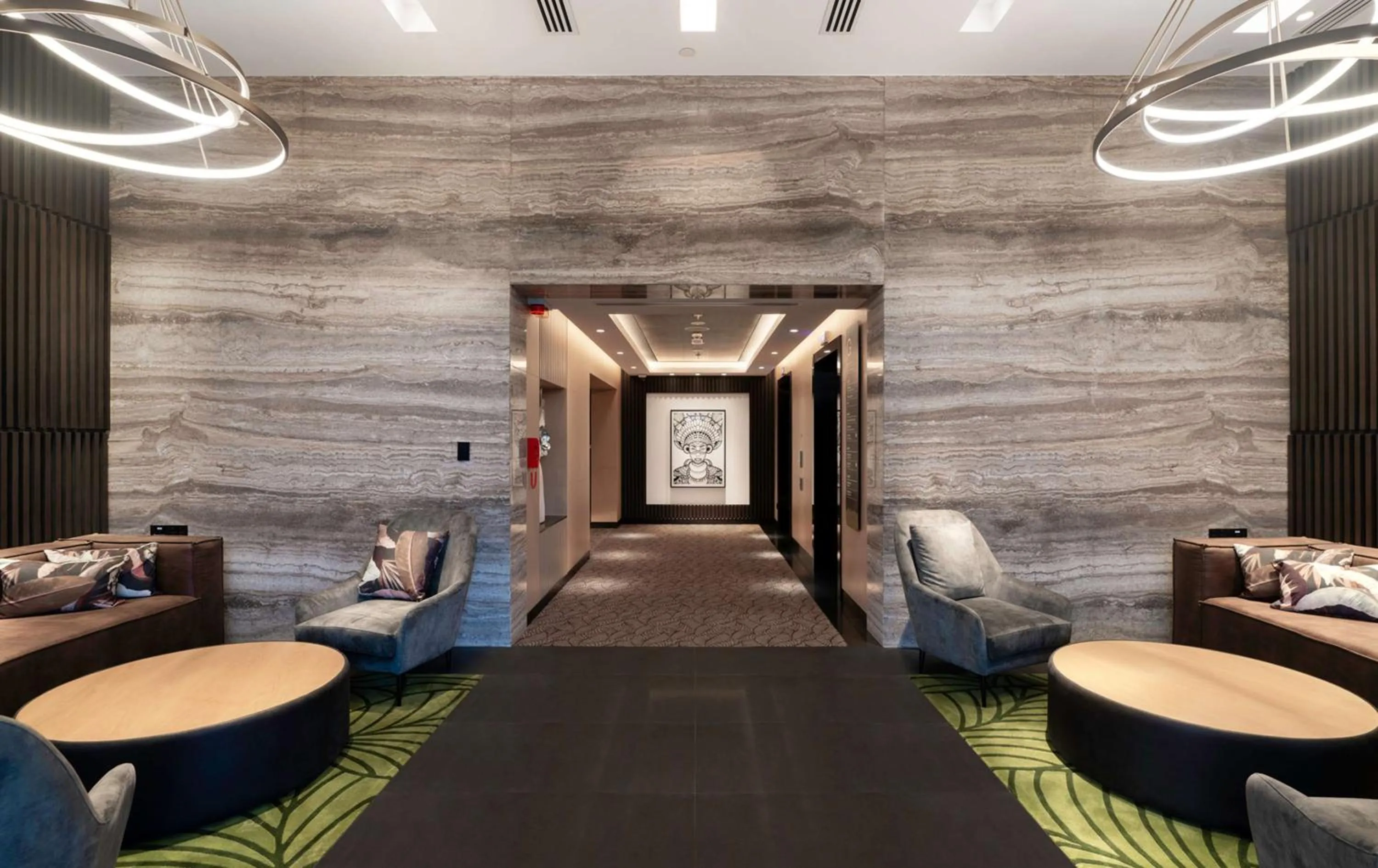 Lobby or reception in Hilton Port Moresby Hotel & Residences