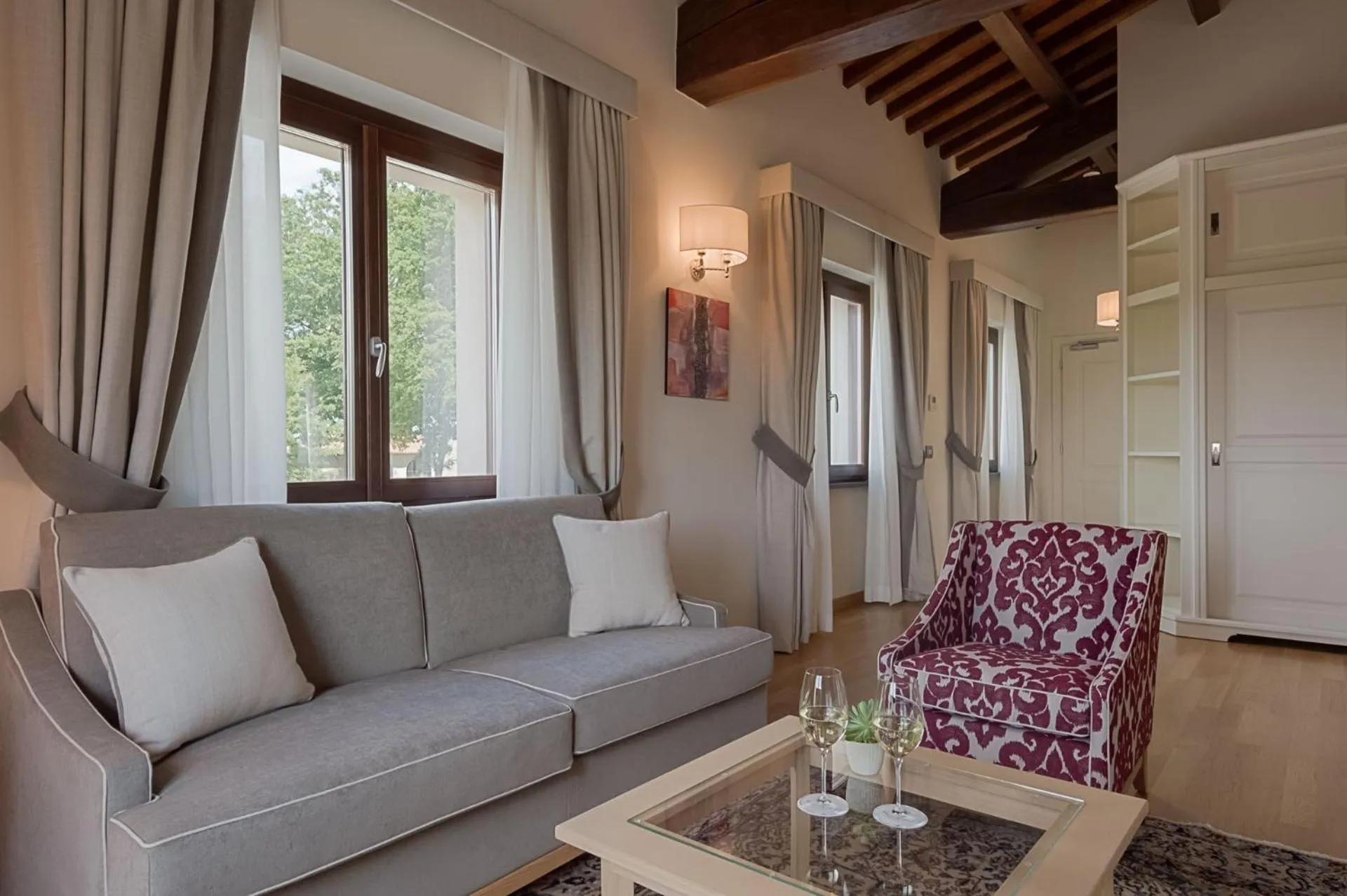 Living room in Borgo La Chiaracia Resort & SPA