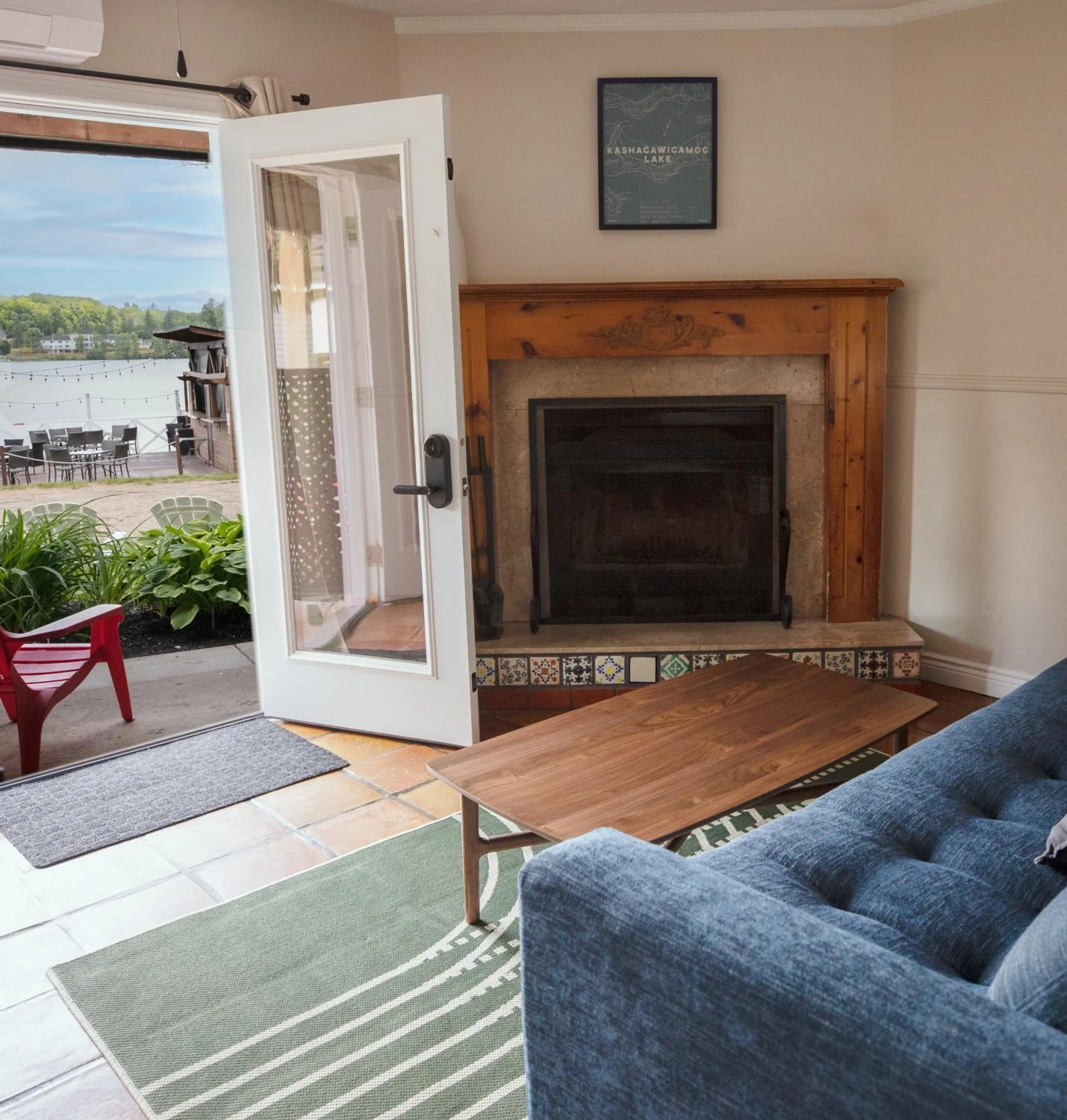 Patio in Bonnie View Inn