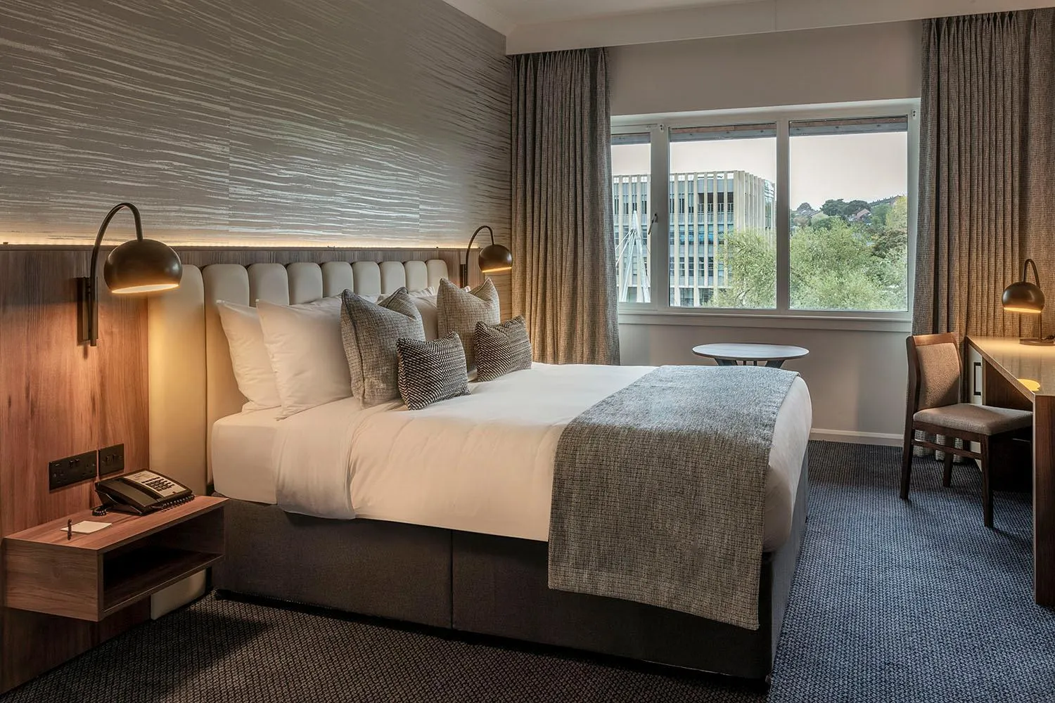 Bed in Radisson Blu Hotel, Durham