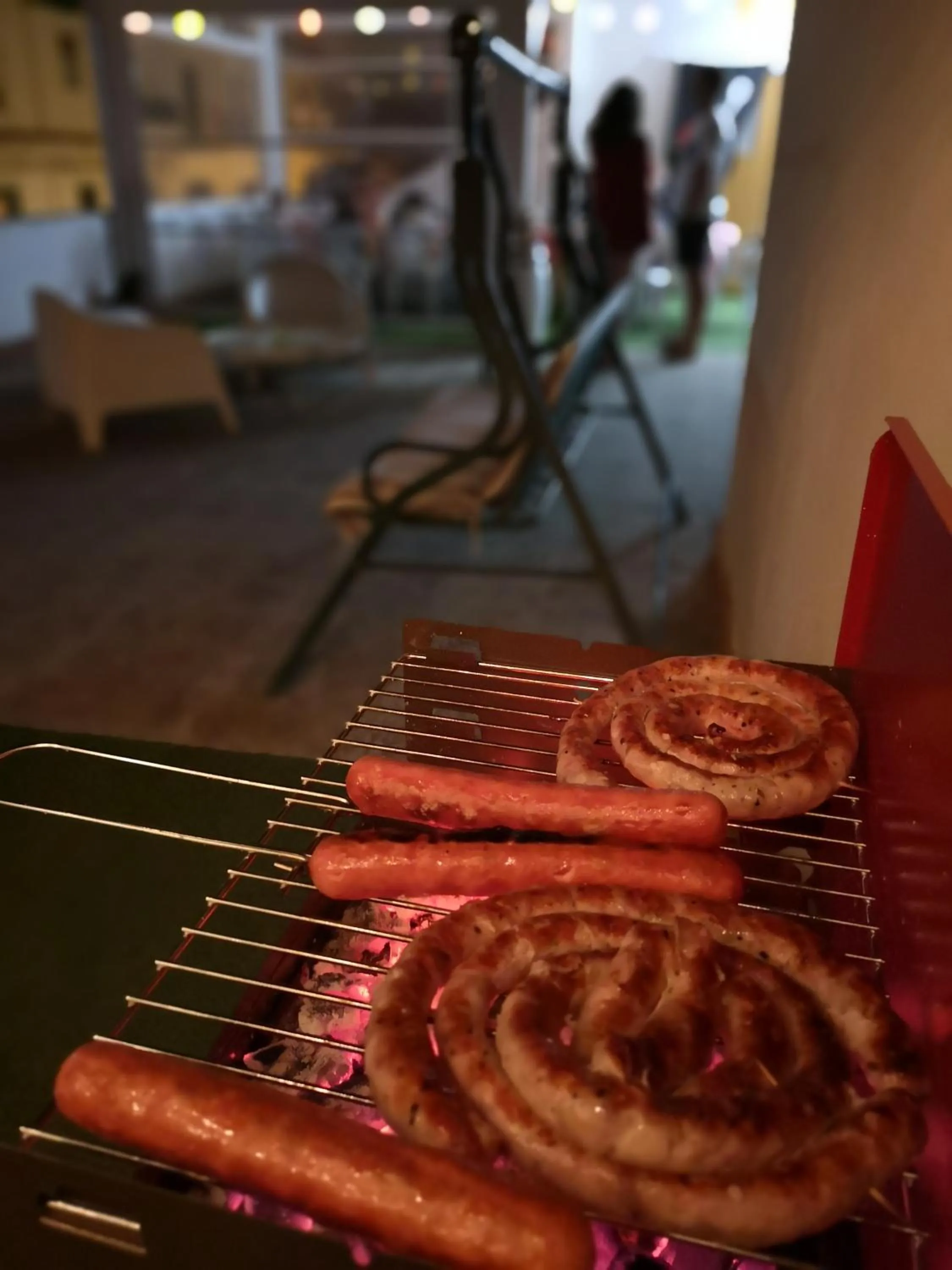 Patio in B&B Casa Laganà