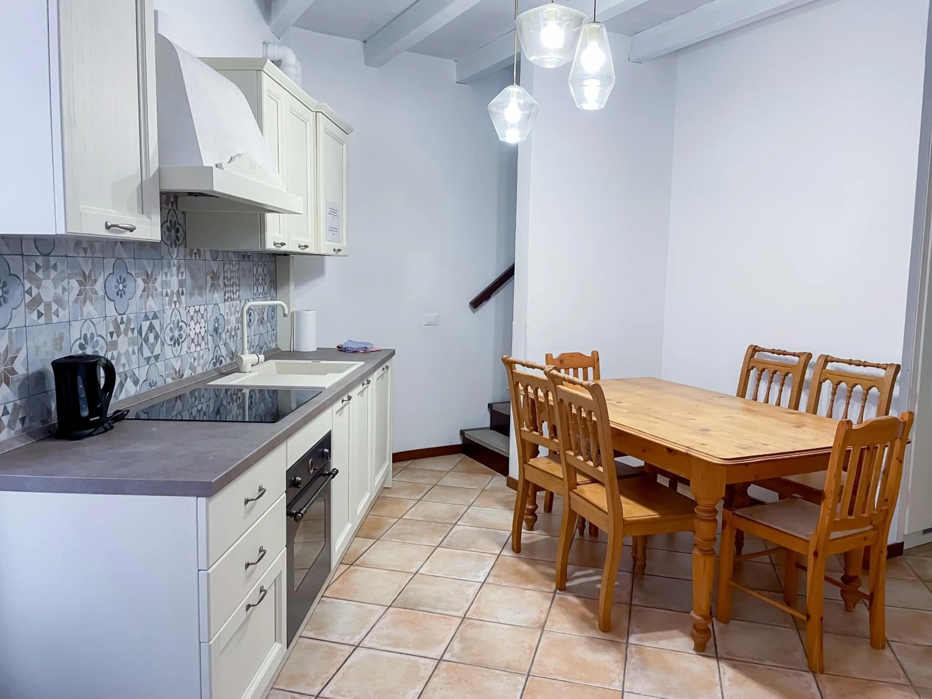 Kitchen or kitchenette in Agriturismo La Filanda