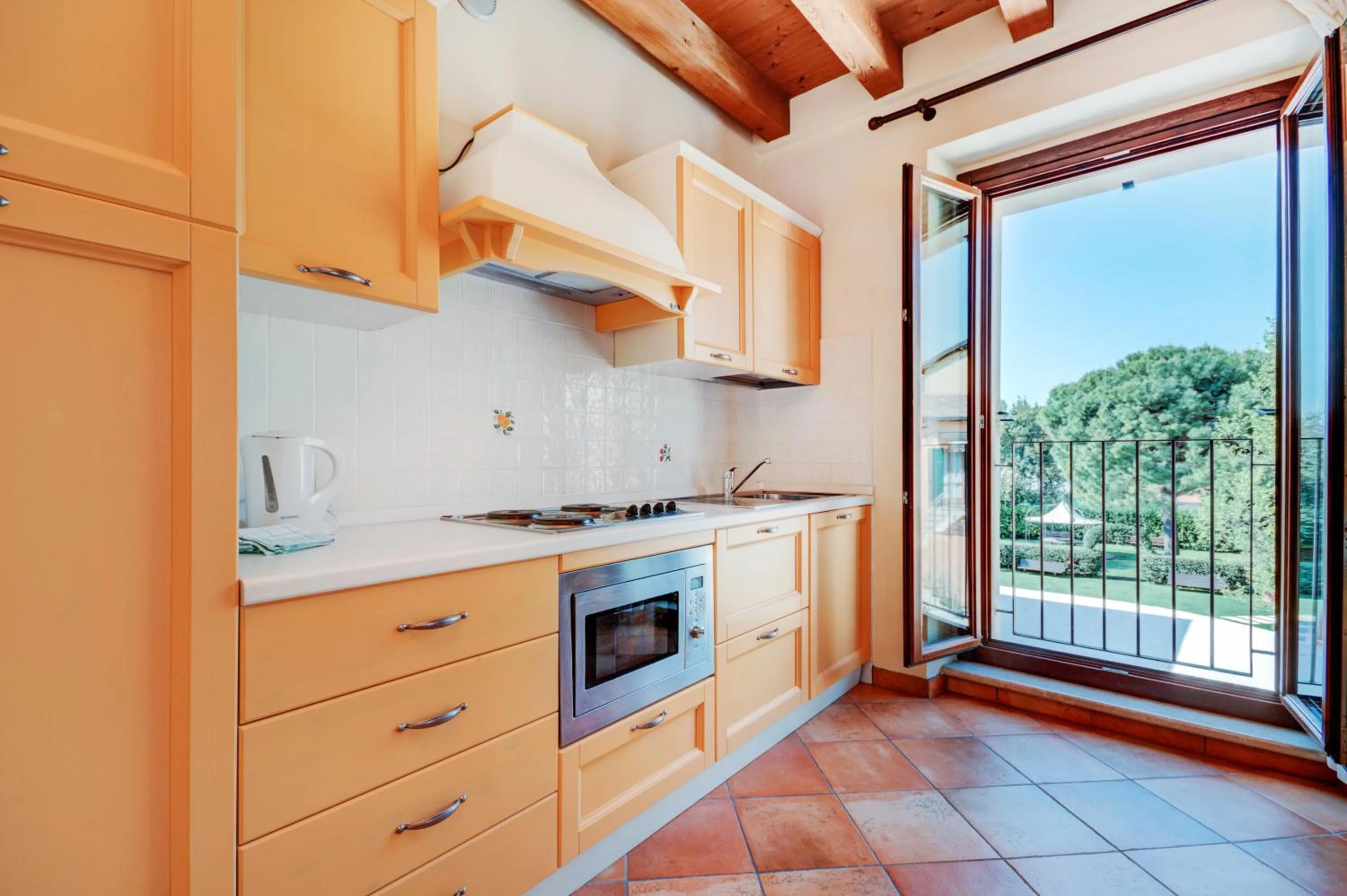 Kitchen or kitchenette in Agriturismo La Filanda