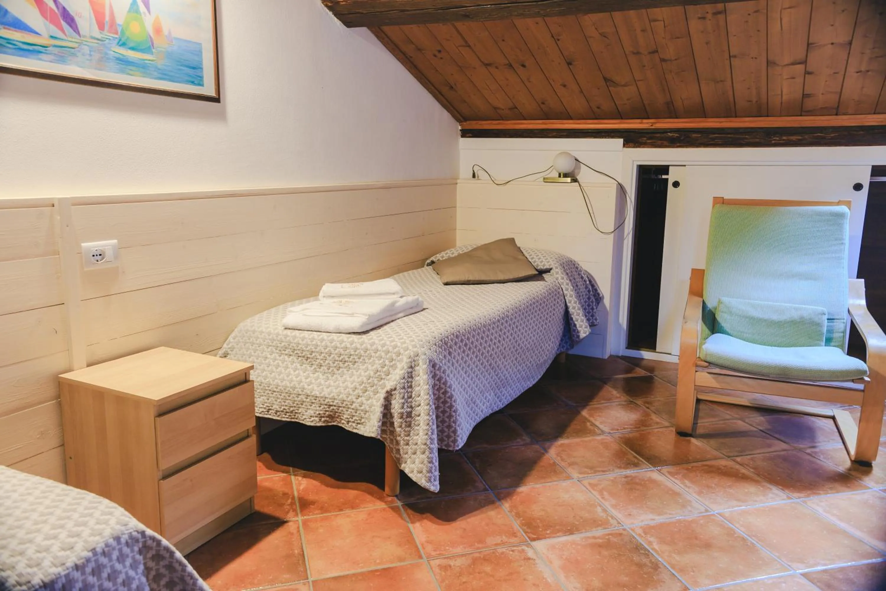 Bed in Agriturismo La Filanda