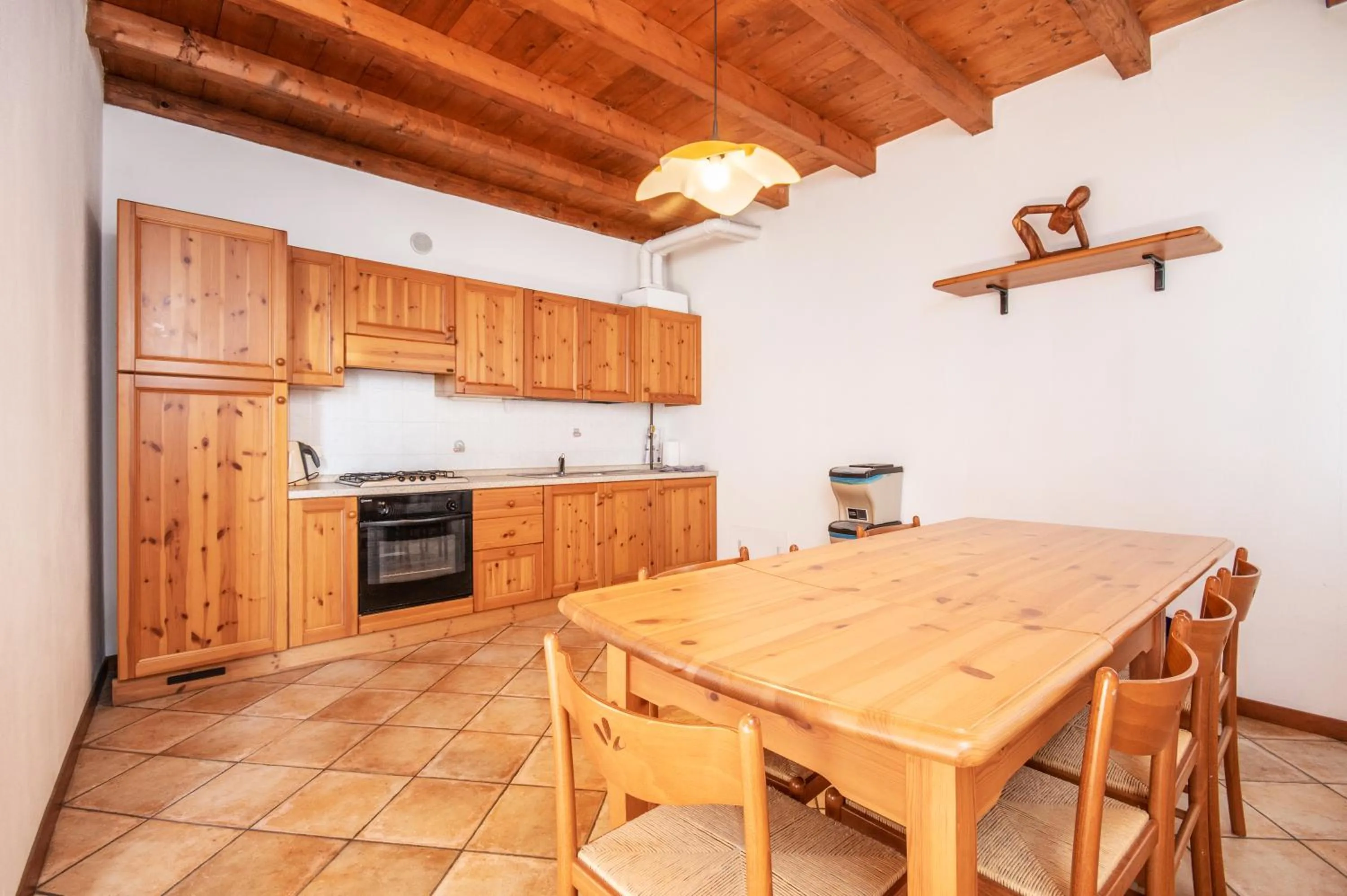 Kitchen or kitchenette in Agriturismo La Filanda