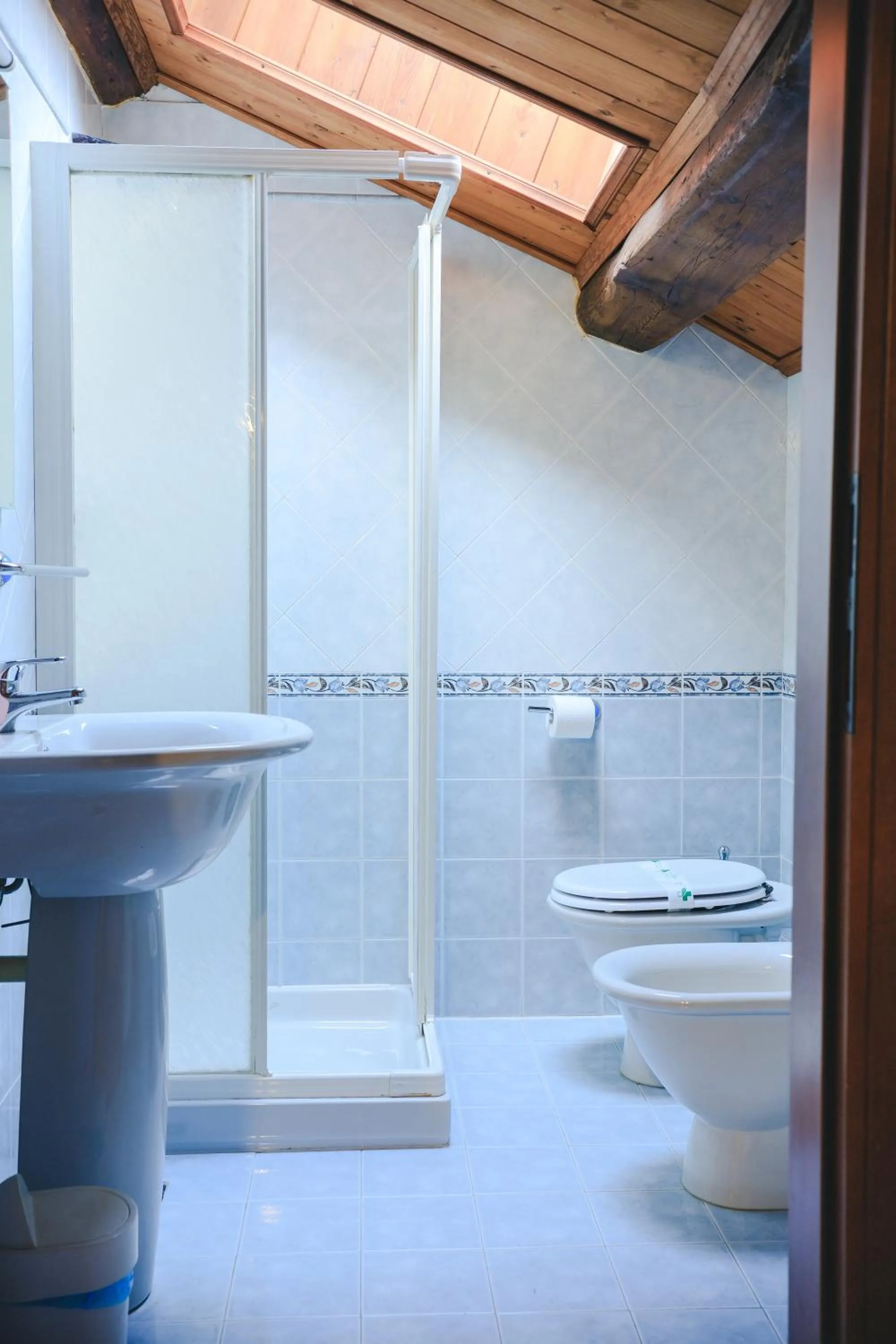 Shower in Agriturismo La Filanda